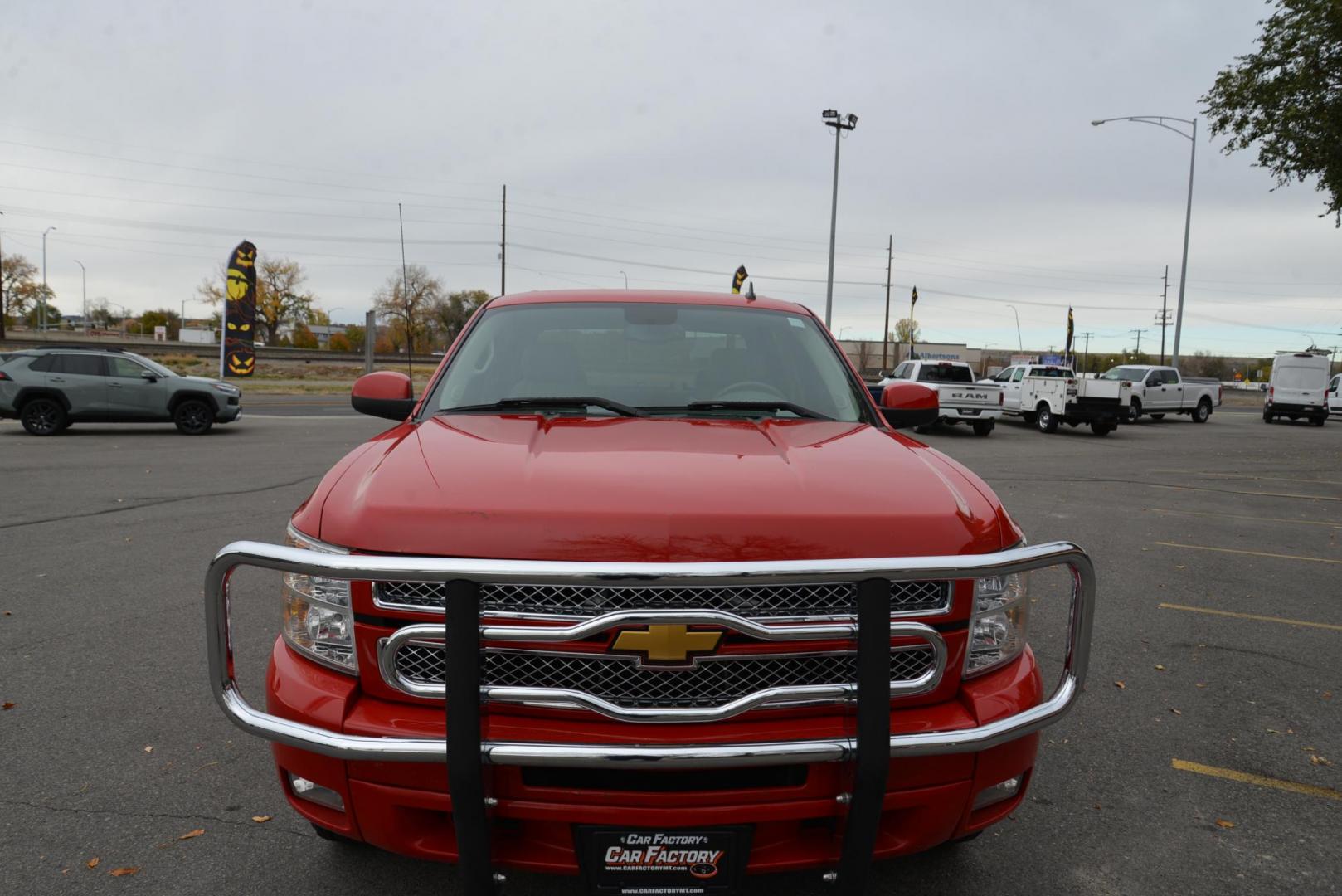 2012 Red /Gray leather Chevrolet Silverado 1500 LTZ Crew Cab 4WD (3GCPKTE70CG) with an 5.3L V8 OHV 16V FFV engine, 6-Speed Automatic transmission, located at 4562 State Avenue, Billings, MT, 59101, (406) 896-9833, 45.769516, -108.526772 - 2012 Chevrolet Silverado 1500 LTZ Crew Cab 4WD - Very clean! 5.3L V8 OHV 16V FFV Engine - 6-Speed Automatic Transmission - Z71 - 4WD - 155,529 miles LTZ Plus package - dual zone climate control - tilt wheel - cruise control - Bose audio with steering wheel controls - power windows and door loc - Photo#11