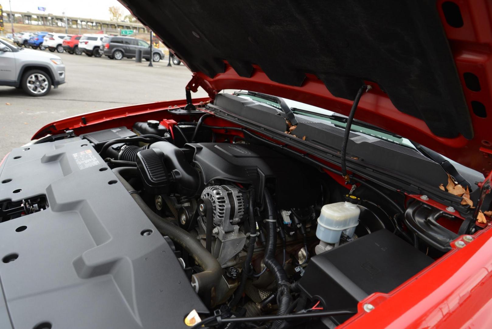 2012 Red /Gray leather Chevrolet Silverado 1500 LTZ Crew Cab 4WD (3GCPKTE70CG) with an 5.3L V8 OHV 16V FFV engine, 6-Speed Automatic transmission, located at 4562 State Avenue, Billings, MT, 59101, (406) 896-9833, 45.769516, -108.526772 - 2012 Chevrolet Silverado 1500 LTZ Crew Cab 4WD - Very clean! 5.3L V8 OHV 16V FFV Engine - 6-Speed Automatic Transmission - Z71 - 4WD - 155,529 miles LTZ Plus package - dual zone climate control - tilt wheel - cruise control - Bose audio with steering wheel controls - power windows and door loc - Photo#14