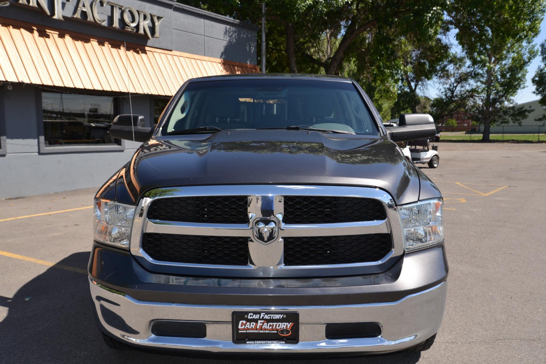 2016 Gray /Gray Cloth RAM 1500 SLT Quad Cab 4WD (1C6RR7GT1GS) with an 5.7L V8 OHV 16V engine, 6A transmission, located at 4562 State Avenue, Billings, MT, 59101, (406) 896-9833, 45.769516, -108.526772 - 2016 RAM 1500 SLT Quad Cab 4WD - Low miles! 5.7L V8 OHV 16V Hemi Engine - 8 speed automatic transmission - 4 wheel drive - 100,585 miles SLT package - air conditioning - tilt wheel - cruise control - bluetooth audio with U connect to pair your devices - power windows and door locks - power sl - Photo #7