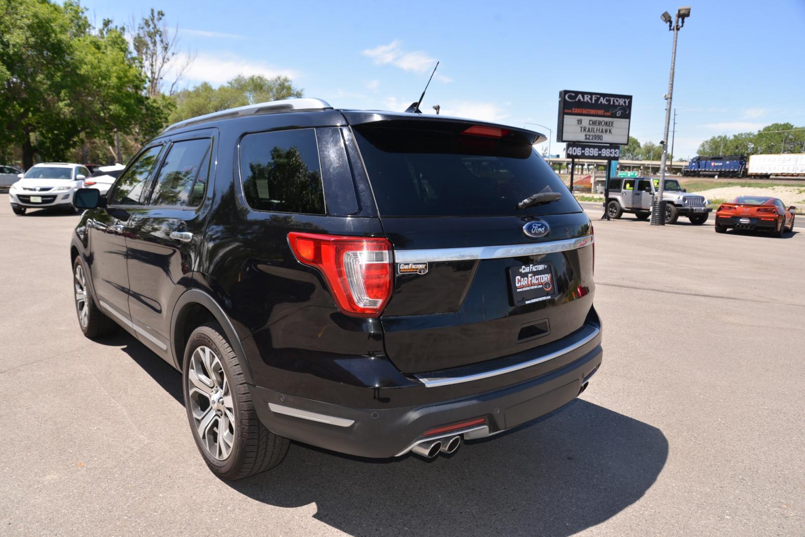 2019 Black /Gray Leather Ford Explorer Platinum AWD (1FM5K8HT2KG) with an 3.5L V6 DOHC 24V engine, 6A transmission, located at 4562 State Avenue, Billings, MT, 59101, (406) 896-9833, 45.769516, -108.526772 - 2019 Ford Explorer Platinum AWD - One owner - 38,758 miles! 3.5L Ecoboost V6 DOHC 24V engine - 6 speed automatic transmission - All wheel drive - One owner - 38,758 miles - Inspected and serviced - complete vehicle history report provided Platinum package - air conditioning - dual zone climat - Photo#8