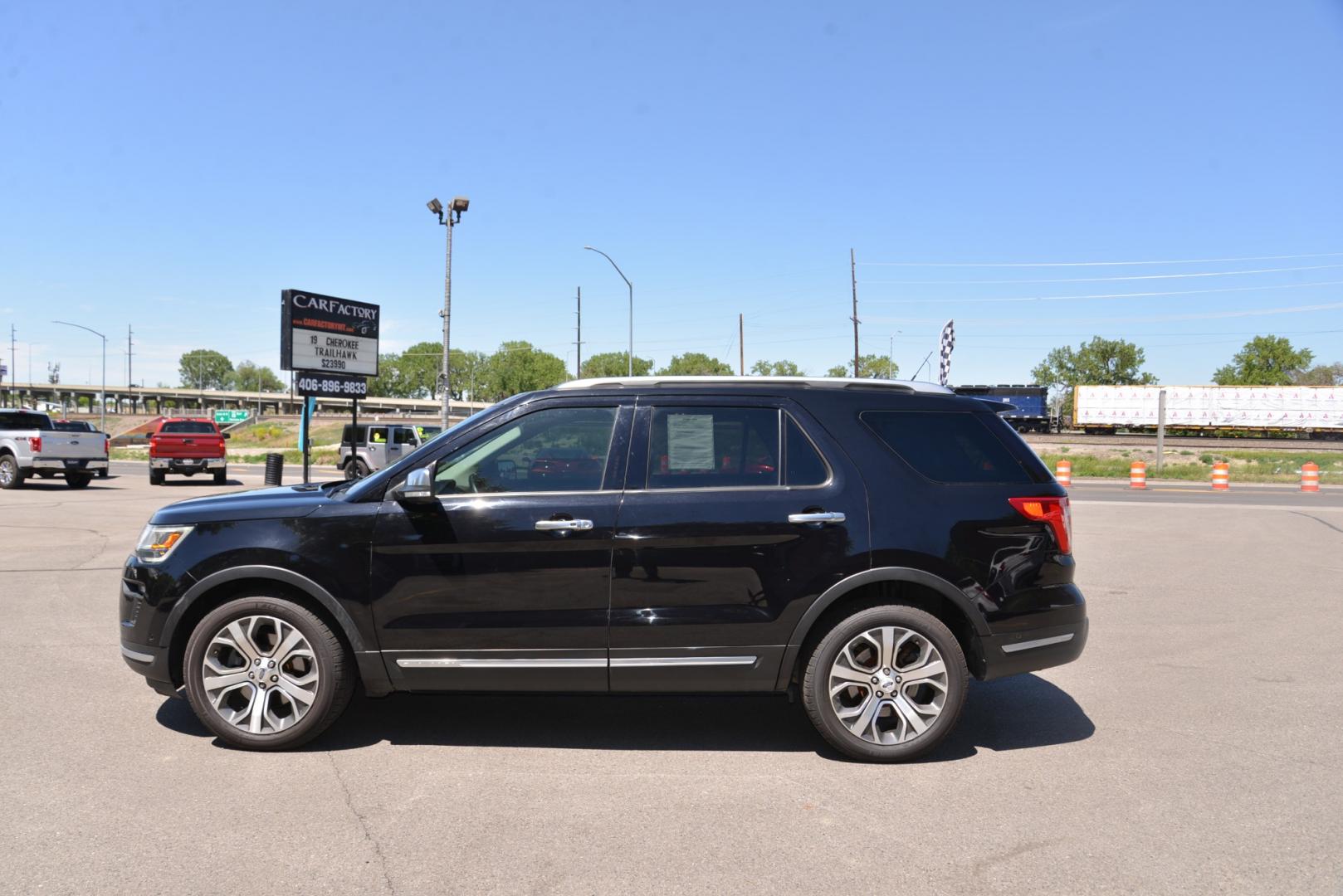 2019 Black /Gray Leather Ford Explorer Platinum AWD (1FM5K8HT2KG) with an 3.5L V6 DOHC 24V engine, 6A transmission, located at 4562 State Avenue, Billings, MT, 59101, (406) 896-9833, 45.769516, -108.526772 - 2019 Ford Explorer Platinum AWD - One owner - 38,758 miles! 3.5L Ecoboost V6 DOHC 24V engine - 6 speed automatic transmission - All wheel drive - One owner - 38,758 miles - Inspected and serviced - complete vehicle history report provided Platinum package - air conditioning - dual zone climat - Photo#6