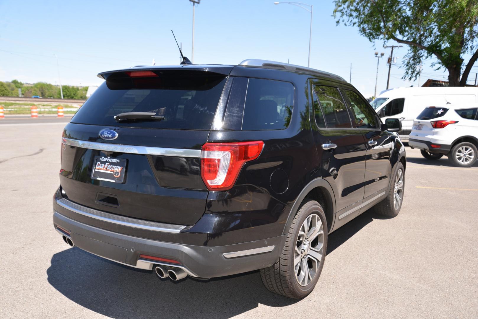 2019 Black /Gray Leather Ford Explorer Platinum AWD (1FM5K8HT2KG) with an 3.5L V6 DOHC 24V engine, 6A transmission, located at 4562 State Avenue, Billings, MT, 59101, (406) 896-9833, 45.769516, -108.526772 - 2019 Ford Explorer Platinum AWD - One owner - 38,758 miles! 3.5L Ecoboost V6 DOHC 24V engine - 6 speed automatic transmission - All wheel drive - One owner - 38,758 miles - Inspected and serviced - complete vehicle history report provided Platinum package - air conditioning - dual zone climat - Photo#3