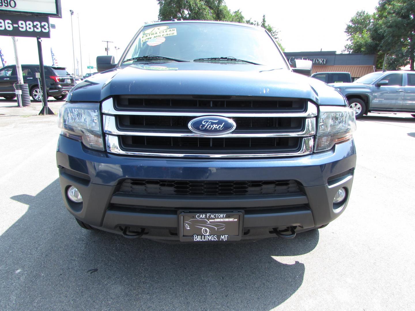 2015 Blue /Tan cloth Ford Expedition XL 4WD (1FMJU1GT0FE) with an 3.5L V6 DOHC 24V FFV engine, 6-Speed Automatic transmission, located at 4562 State Avenue, Billings, MT, 59101, (406) 896-9833, 45.769516, -108.526772 - Photo#5