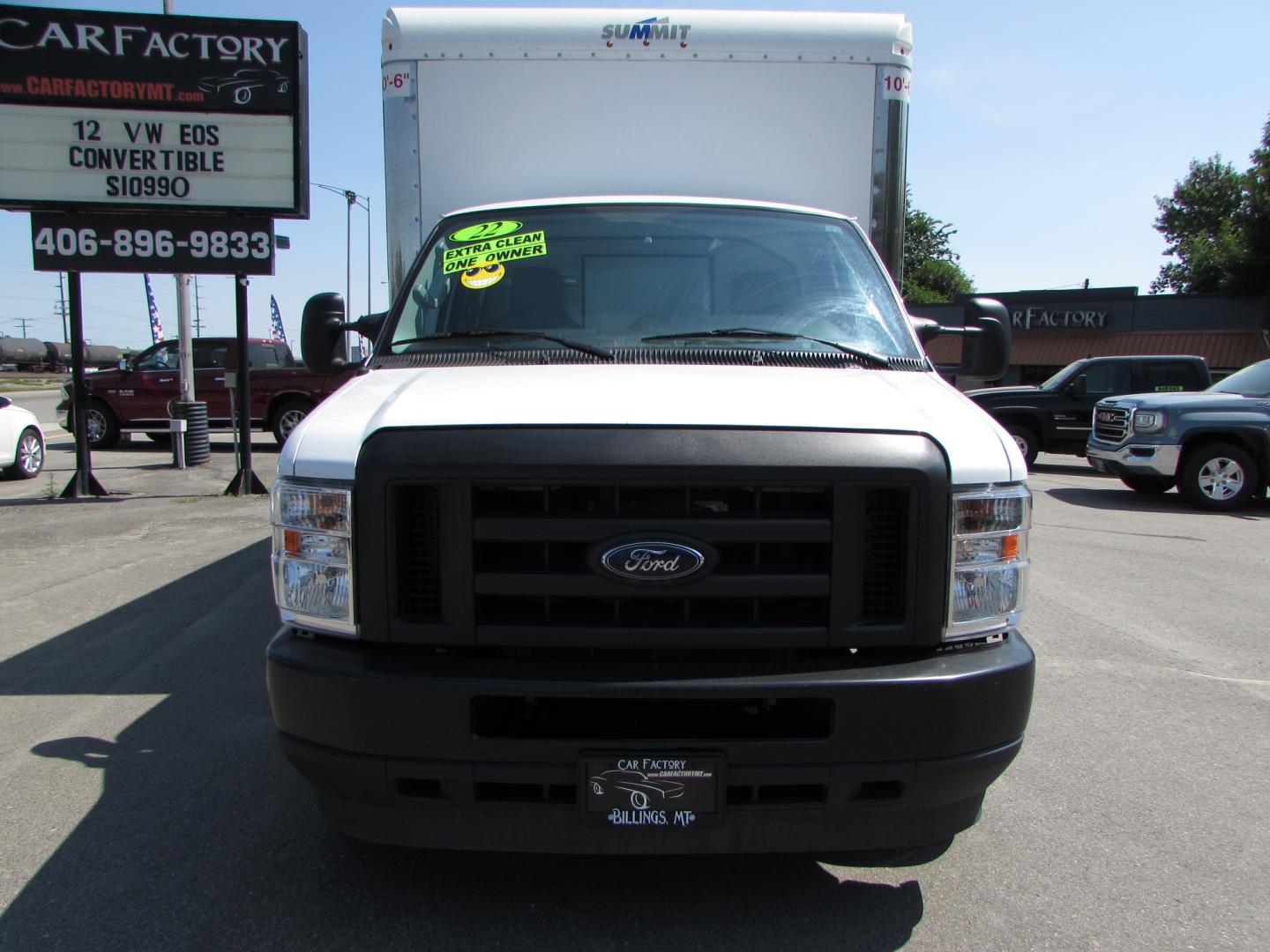 2022 White /Gray Ford Econoline E-350 Super Duty (1FDWE3FN0ND) with an 7.3LV8 OHV 16V engine, 6 speed automatic transmission, located at 4562 State Avenue, Billings, MT, 59101, (406) 896-9833, 45.769516, -108.526772 - Photo#8