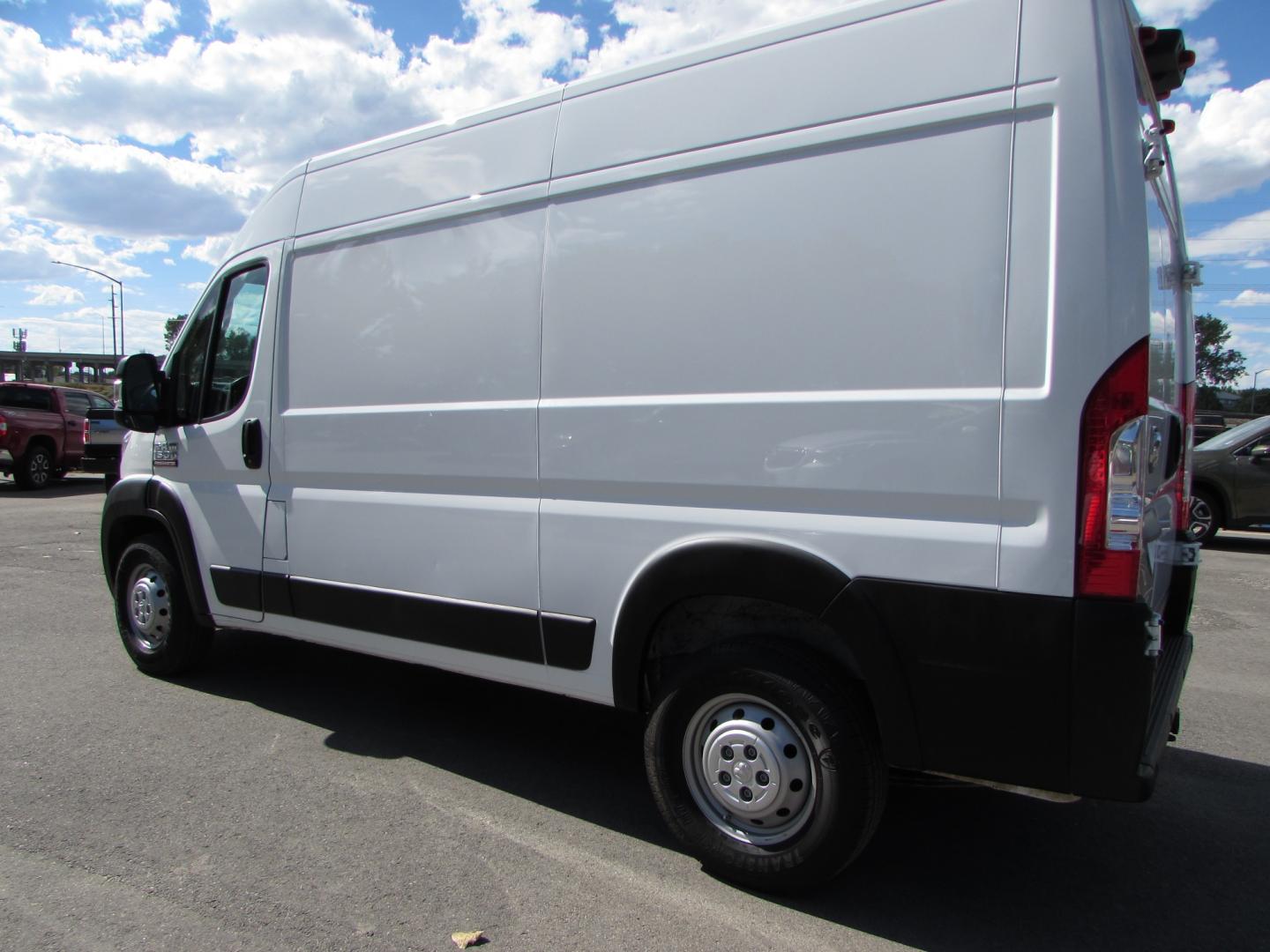 2020 White /Gray RAM Promaster 1500 High Roof Tradesman 136-in. WB (3C6TRVBG9LE) with an 3.6L V6 engine, 6A transmission, located at 4562 State Avenue, Billings, MT, 59101, (406) 896-9833, 45.769516, -108.526772 - Photo#1