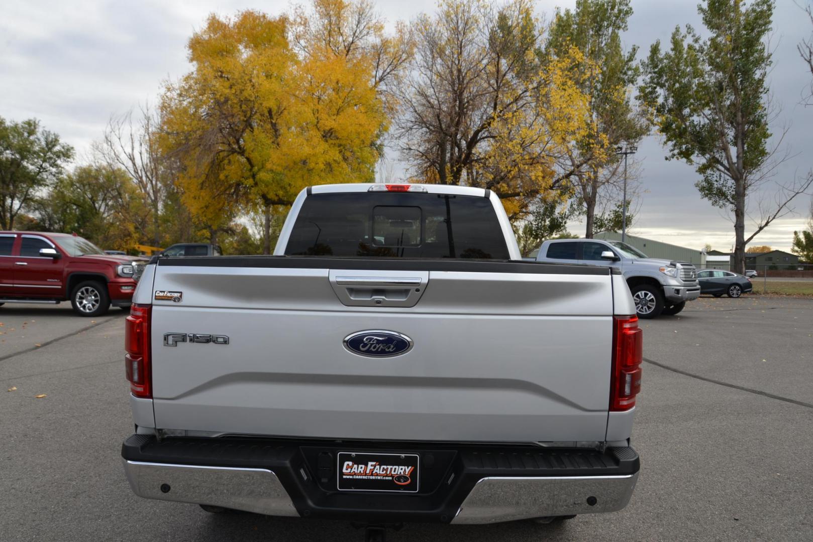 2017 Silver /Gray Leather Ford F-150 Lariat SuperCrew 6.5-ft. Bed 4WD (1FTFW1EG5HK) with an 3.5 V6 engine, 10A transmission, located at 4562 State Avenue, Billings, MT, 59101, (406) 896-9833, 45.769516, -108.526772 - 2017 Ford F-150 Lariat SuperCrew 6.5 bed 4WD - Montana one owner! 3.5 V6 twin turbo engine - 10 speed automatic transmission - 4WD - 107,041 miles - One owner - Inspected and serviced - copy of inspection and work performed as well as a full vehicle history report provided Lariat package - cl - Photo#8