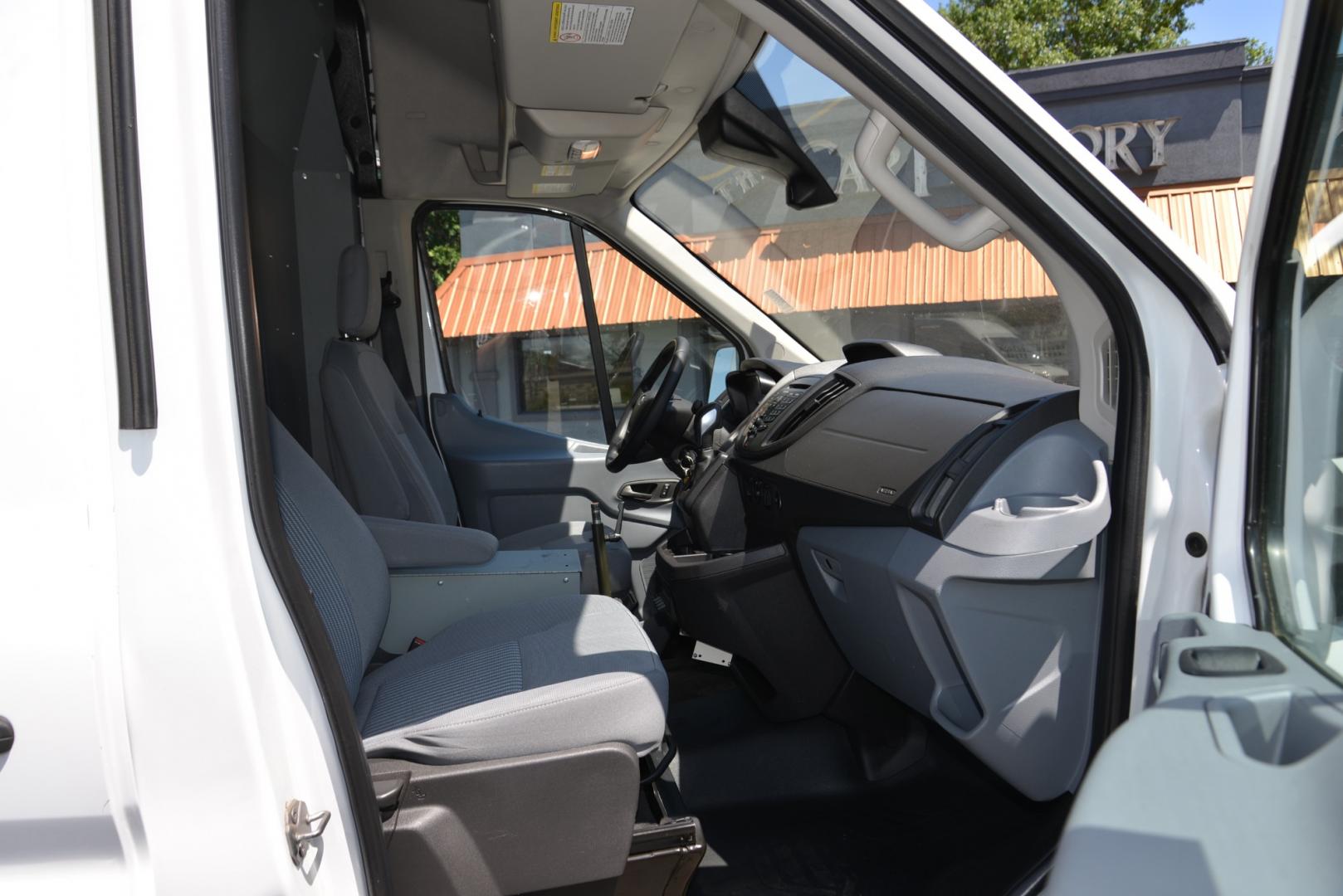 2019 White /Gray Ford Transit 250 250 Van High Roof w/Sliding Pass. 148-in. WB (1FTYR2XMXKK) with an 3.7L V6 DOHC 24V engine, 6A transmission, located at 4562 State Avenue, Billings, MT, 59101, (406) 896-9833, 45.769516, -108.526772 - 2019 Ford Transit 250 Van High Roof Cargo Van - Tommy lift! 3.7 TIVCT V6 engine - 6 speed automatic select shift transmission - rear wheel drive - 123,021 miles - Tommy Lift - Inspected and serviced - copy of inspection and work performed as well as a complete vehicle history report provided - Photo#18