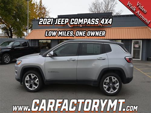 2021 Jeep Compass Limited 4WD - One owner!