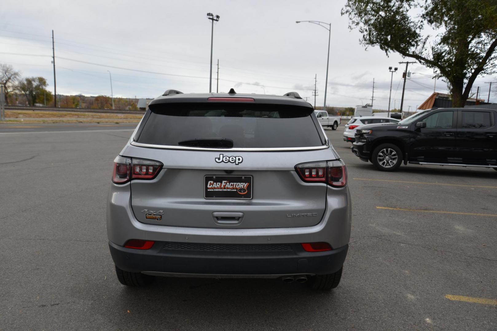 2021 Billet Silver /Gray Jeep Compass Limited with an 2.4 I4 engine, 9 speed automatic transmission, located at 4562 State Avenue, Billings, MT, 59101, (406) 896-9833, 45.769516, -108.526772 - 2021 Jeep Compass Limited 4WD - One owner! 2.4L L4 DOHC 16V Engine - 9 speed automatic transmission - 4WD - 50,690 miles - One owner! Limited package - air conditioning with dual zone climate control - tilt and telescoping steering wheel - adaptive cruise control - touchscreen bluetooth audio - Photo#5