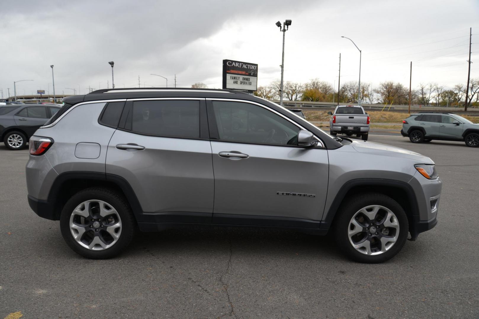 2021 Billet Silver /Gray Jeep Compass Limited with an 2.4 I4 engine, 9 speed automatic transmission, located at 4562 State Avenue, Billings, MT, 59101, (406) 896-9833, 45.769516, -108.526772 - 2021 Jeep Compass Limited 4WD - One owner! 2.4L L4 DOHC 16V Engine - 9 speed automatic transmission - 4WD - 50,690 miles - One owner! Limited package - air conditioning with dual zone climate control - tilt and telescoping steering wheel - adaptive cruise control - touchscreen bluetooth audio - Photo#7