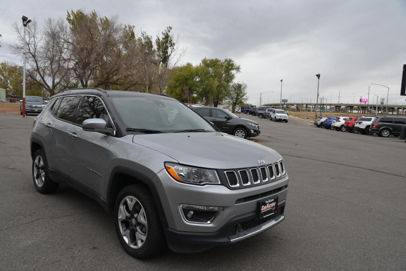 2021 Billet Silver /Gray Jeep Compass Limited with an 2.4 I4 engine, 9 speed automatic transmission, located at 4562 State Avenue, Billings, MT, 59101, (406) 896-9833, 45.769516, -108.526772 - 2021 Jeep Compass Limited 4WD - One owner! 2.4L L4 DOHC 16V Engine - 9 speed automatic transmission - 4WD - 50,690 miles - One owner! Limited package - air conditioning with dual zone climate control - tilt and telescoping steering wheel - adaptive cruise control - touchscreen bluetooth audio - Photo#8