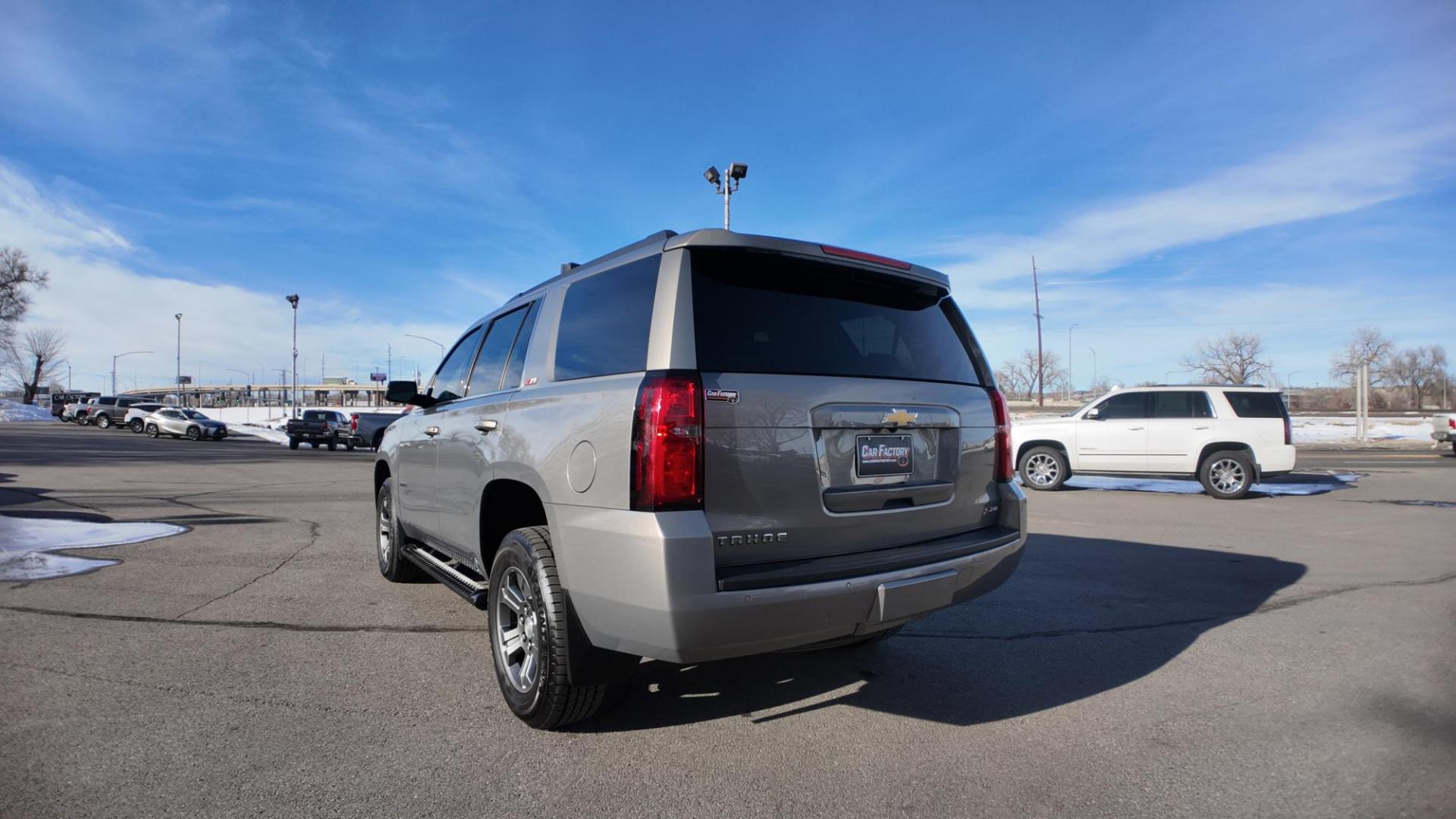 2018 Pepperdust Metallic /Cocoa/Dune Leather Chevrolet Tahoe LT Z71 (1GNSKBKC5JR) with an 5.3 V8 engine, 6 speed automatic transmission, located at 4562 State Avenue, Billings, MT, 59101, (406) 896-9833, 45.769516, -108.526772 - 2018 Chevrolet Tahoe LT 4x4 This Tahoe is a local trade in, it runs and drives nicely, the interior and exterior are clean, there are no accidents recorded on the vehicle history report, the 18 Inch Sumitomo Encounter tires are in next to new shape. with a 5.3 Liter v 8 engine, 6 Speed Automat - Photo#5