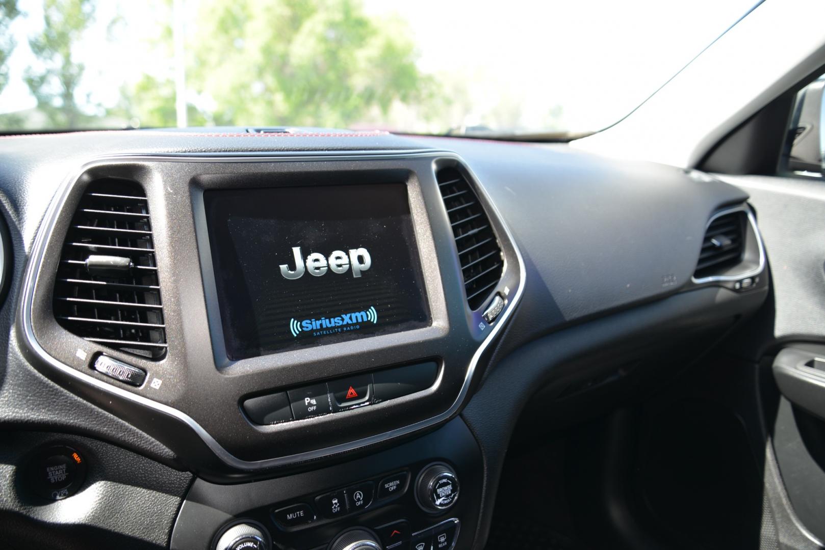 2019 Firecracker Red /Black Leather Jeep Cherokee Trailhawk (1C4PJMBXXKD) with an 3.2L V6 engine, 9 speed automatic transmission, located at 4562 State Avenue, Billings, MT, 59101, (406) 896-9833, 45.769516, -108.526772 - 2019 Jeep Cherokee Trail Hawk 4x4 The Trail Hawk is a Low Mileage Local trade in, it is a 1 Owner jeep. The interior and exterior are in very clean condition and the suv runs and drives nicely. The Tires are 17 Inch Open Range All Terrain's and they are in good condition. it has a 3.2 Liter V6, 9 - Photo#15