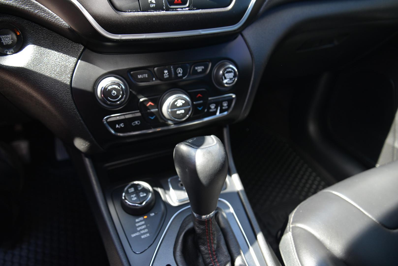 2019 Firecracker Red /Black Leather Jeep Cherokee Trailhawk (1C4PJMBXXKD) with an 3.2L V6 engine, 9 speed automatic transmission, located at 4562 State Avenue, Billings, MT, 59101, (406) 896-9833, 45.769516, -108.526772 - 2019 Jeep Cherokee Trail Hawk 4x4 The Trail Hawk is a Low Mileage Local trade in, it is a 1 Owner jeep. The interior and exterior are in very clean condition and the suv runs and drives nicely. The Tires are 17 Inch Open Range All Terrain's and they are in good condition. it has a 3.2 Liter V6, 9 - Photo#17