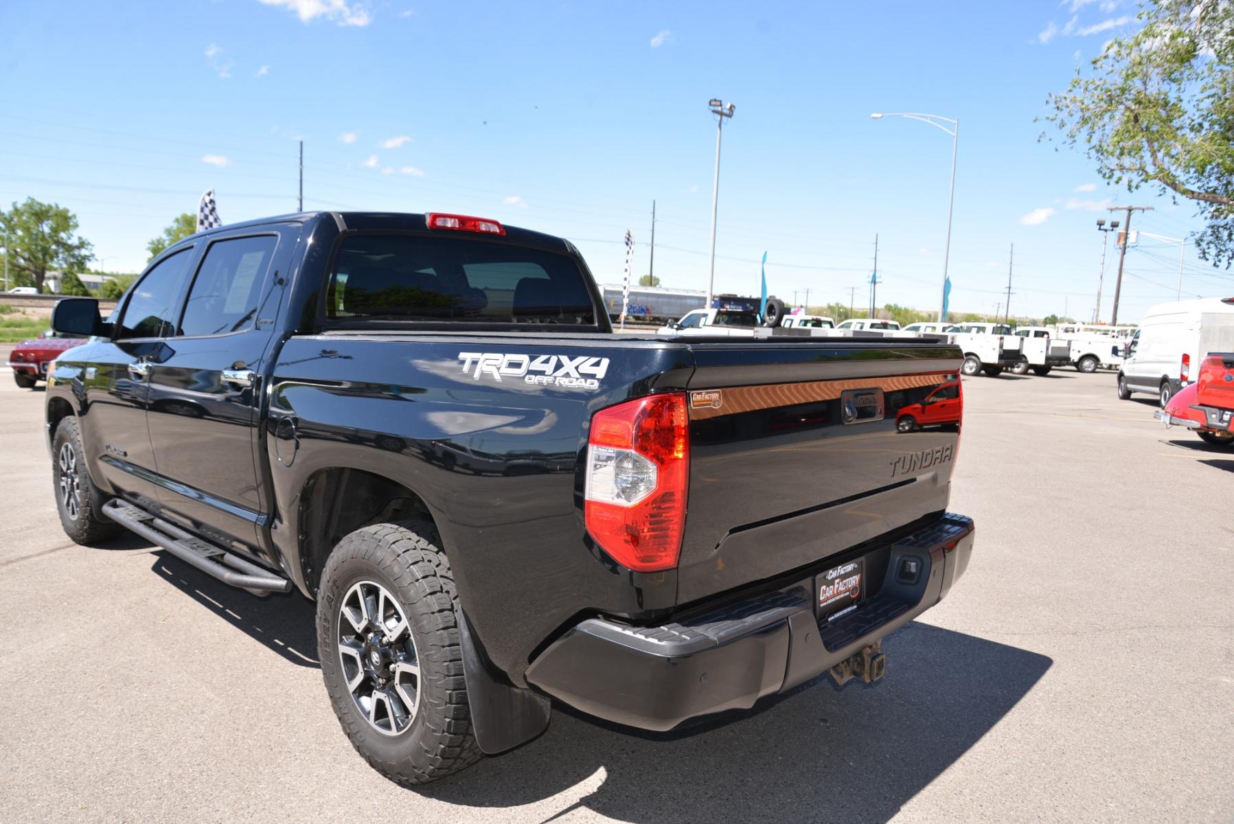 2014 Black /Black Toyota Tundra Limited TRD (5TFHY5F11EX) with an 5.7L V8 engine, 6 speed automatic transmission, located at 4562 State Avenue, Billings, MT, 59101, (406) 896-9833, 45.769516, -108.526772 - This is a 2014 Toyota Tundra Limited T R D CrewMax 4 Wheel Drive With a 5.7 Liter i-Force V8 capable of 381 Horsepower and 401 Pound Foot of Torque  ,  6 Speed automatic transmission with sequential Shift, 4 30 Rear differential, 10,000 pound GVWR,  trailer tow package with Trailer-sway contro - Photo #3