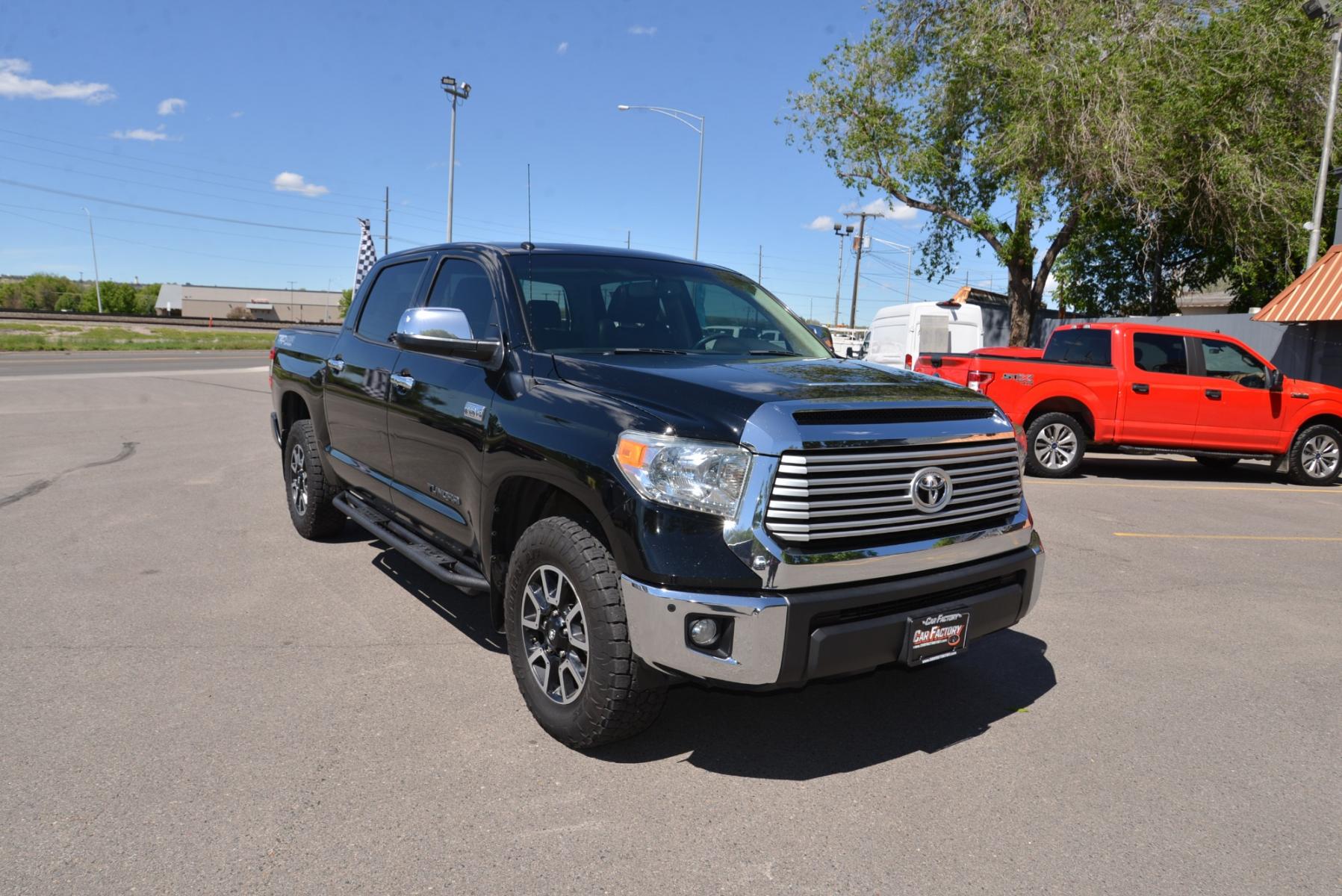 2014 Black /Black Toyota Tundra Limited TRD (5TFHY5F11EX) with an 5.7L V8 engine, 6 speed automatic transmission, located at 4562 State Avenue, Billings, MT, 59101, (406) 896-9833, 45.769516, -108.526772 - This is a 2014 Toyota Tundra Limited T R D CrewMax 4 Wheel Drive With a 5.7 Liter i-Force V8 capable of 381 Horsepower and 401 Pound Foot of Torque  ,  6 Speed automatic transmission with sequential Shift, 4 30 Rear differential, 10,000 pound GVWR,  trailer tow package with Trailer-sway contro - Photo #9