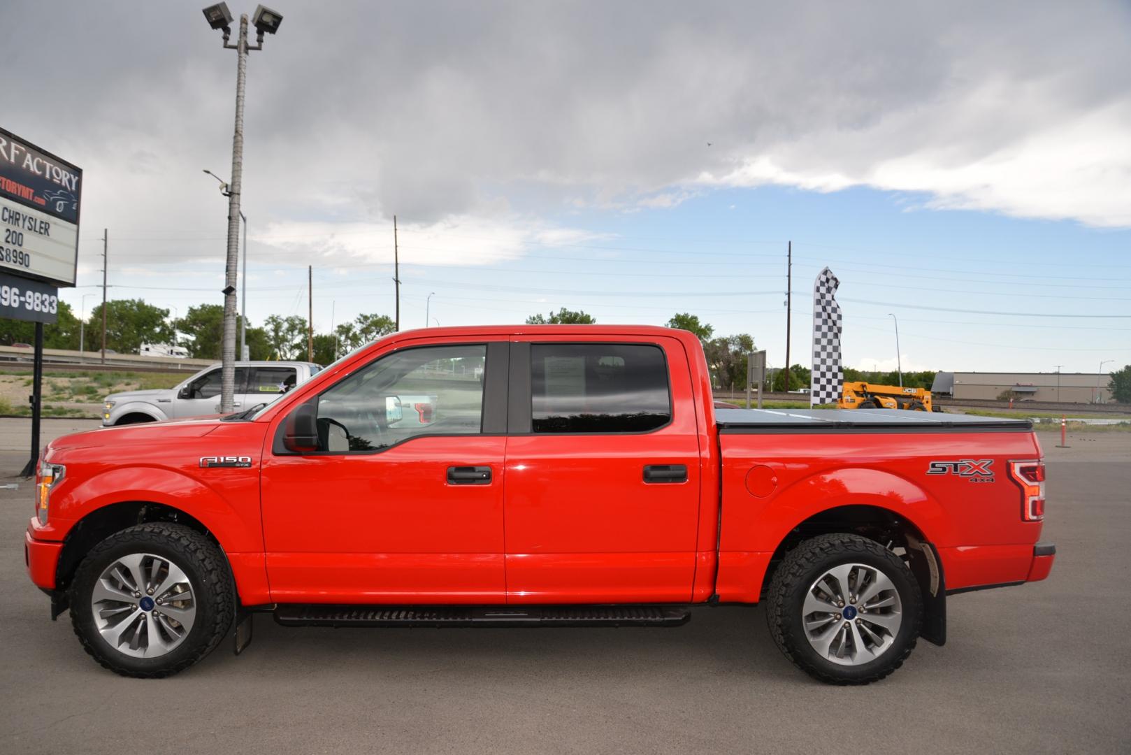 2020 Red /Grey Ford F-150 STX (1FTEW1EP9LF) with an 2.7 Liter Ecoboost V6 engine, Automatic transmission, located at 4562 State Avenue, Billings, MT, 59101, (406) 896-9833, 45.769516, -108.526772 - 2020 Ford F-150 Supercrew XL STX 4WD - 39,000 miles! with a 2.7 Liter EcoBoost V6 Engine , 10-Speed Automatic Transmission, 3 55 rear axle, 6,600 pound gvwr, Skid Plates, Class IV Trailer Hitch Features include STX package XL Sport appearance  package Unique Sport Cloth Package Sync 3 sys - Photo#2