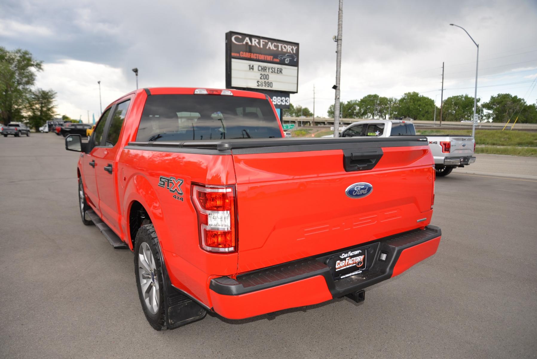 2020 Red /Grey Ford F-150 STX (1FTEW1EP9LF) with an 2.7 Liter Ecoboost V6 engine, Automatic transmission, located at 4562 State Avenue, Billings, MT, 59101, (406) 896-9833, 45.769516, -108.526772 - 2020 Ford F-150 STX, four wheel drive,  with only 39,621 miles! with a 2.7 Liter EcoBoost V8 Engine , 10-Speed Automatic Transmission, 3 55 rear axle, 6,600 pound gvwr, Skid Plates, Class IV Trailer Hitch Features include STX package XL Sport appearance  package Unique Sport Cloth Package - Photo #3