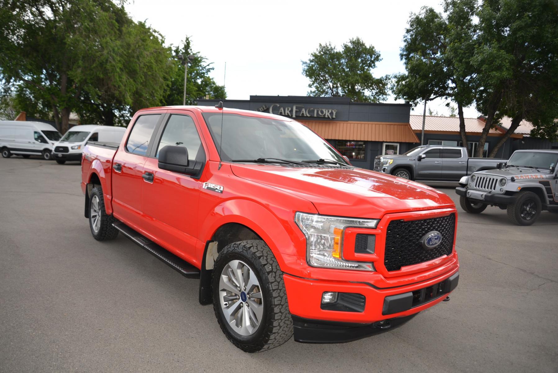2020 Red /Grey Ford F-150 STX (1FTEW1EP9LF) with an 2.7 Liter Ecoboost V6 engine, Automatic transmission, located at 4562 State Avenue, Billings, MT, 59101, (406) 896-9833, 45.769516, -108.526772 - 2020 Ford F-150 STX, four wheel drive,  with only 39,621 miles! with a 2.7 Liter EcoBoost V8 Engine , 10-Speed Automatic Transmission, 3 55 rear axle, 6,600 pound gvwr, Skid Plates, Class IV Trailer Hitch Features include STX package XL Sport appearance  package Unique Sport Cloth Package - Photo #7