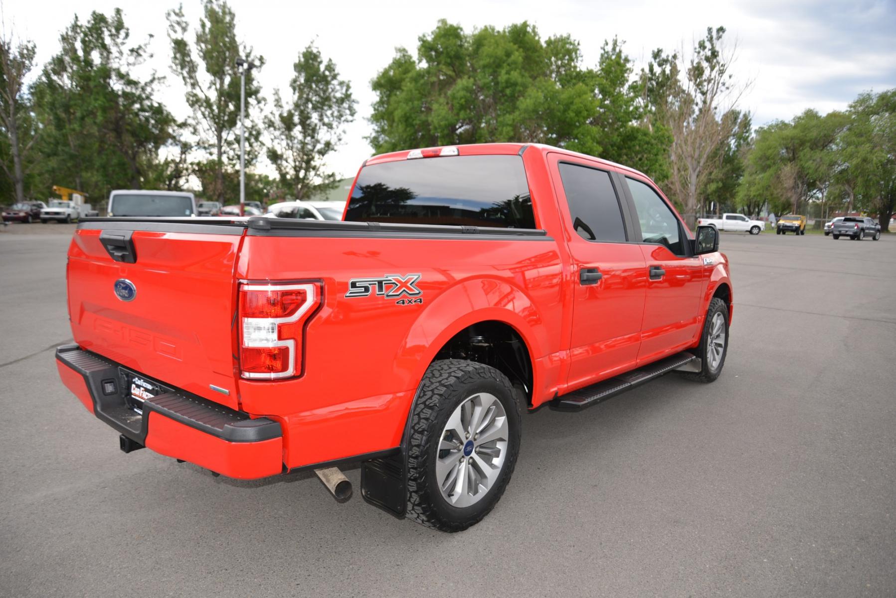 2020 Red /Grey Ford F-150 STX (1FTEW1EP9LF) with an 2.7 Liter Ecoboost V6 engine, Automatic transmission, located at 4562 State Avenue, Billings, MT, 59101, (406) 896-9833, 45.769516, -108.526772 - 2020 Ford F-150 STX, four wheel drive,  with only 39,621 miles! with a 2.7 Liter EcoBoost V8 Engine , 10-Speed Automatic Transmission, 3 55 rear axle, 6,600 pound gvwr, Skid Plates, Class IV Trailer Hitch Features include STX package XL Sport appearance  package Unique Sport Cloth Package - Photo #5