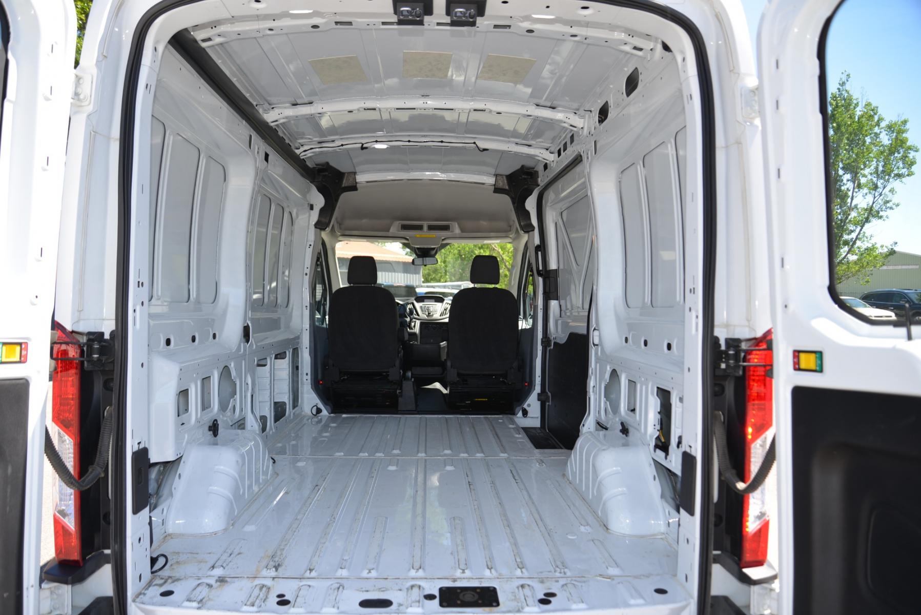 2019 White /Gray Ford Transit Cargo Van (1FTYE1CM2KK) with an 3.7 engine, 6 speed automatic transmission, located at 4562 State Avenue, Billings, MT, 59101, (406) 896-9833, 45.769516, -108.526772 - 2019 Ford Transit 150 Van Med. Roof w/Sliding Pass. 130-in. WB - One owner! 3.7 TIVCT V6 engine - 6 speed automatic select shift transmission - rear wheel drive - 93,307 miles - Inspected and serviced - copy of inspection and work performed as well as a complete vehicle history report provided - Photo #10
