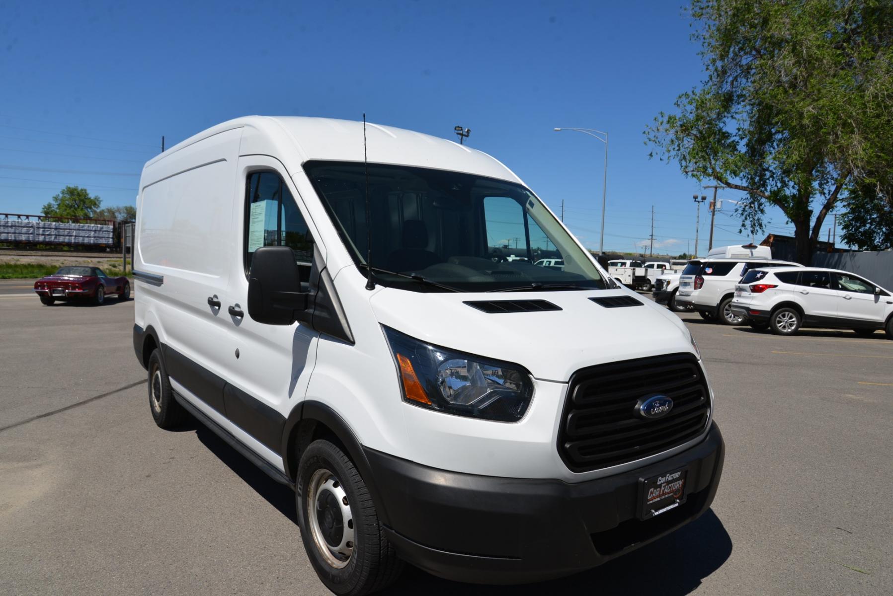 2019 White /Gray Ford Transit Cargo Van (1FTYE1CM2KK) with an 3.7 engine, 6 speed automatic transmission, located at 4562 State Avenue, Billings, MT, 59101, (406) 896-9833, 45.769516, -108.526772 - Photo #7