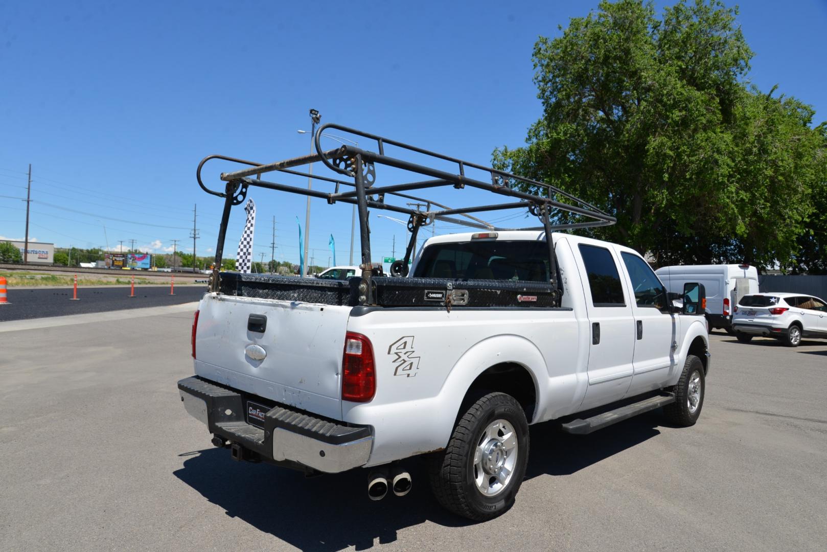 2012 White /Tan Ford F-250 SD XLT (1FT7W2BT2CE) with an 6.7L Power Stroke v8 engine, 6 speed automatic transmission, located at 4562 State Avenue, Billings, MT, 59101, (406) 896-9833, 45.769516, -108.526772 - Photo#8