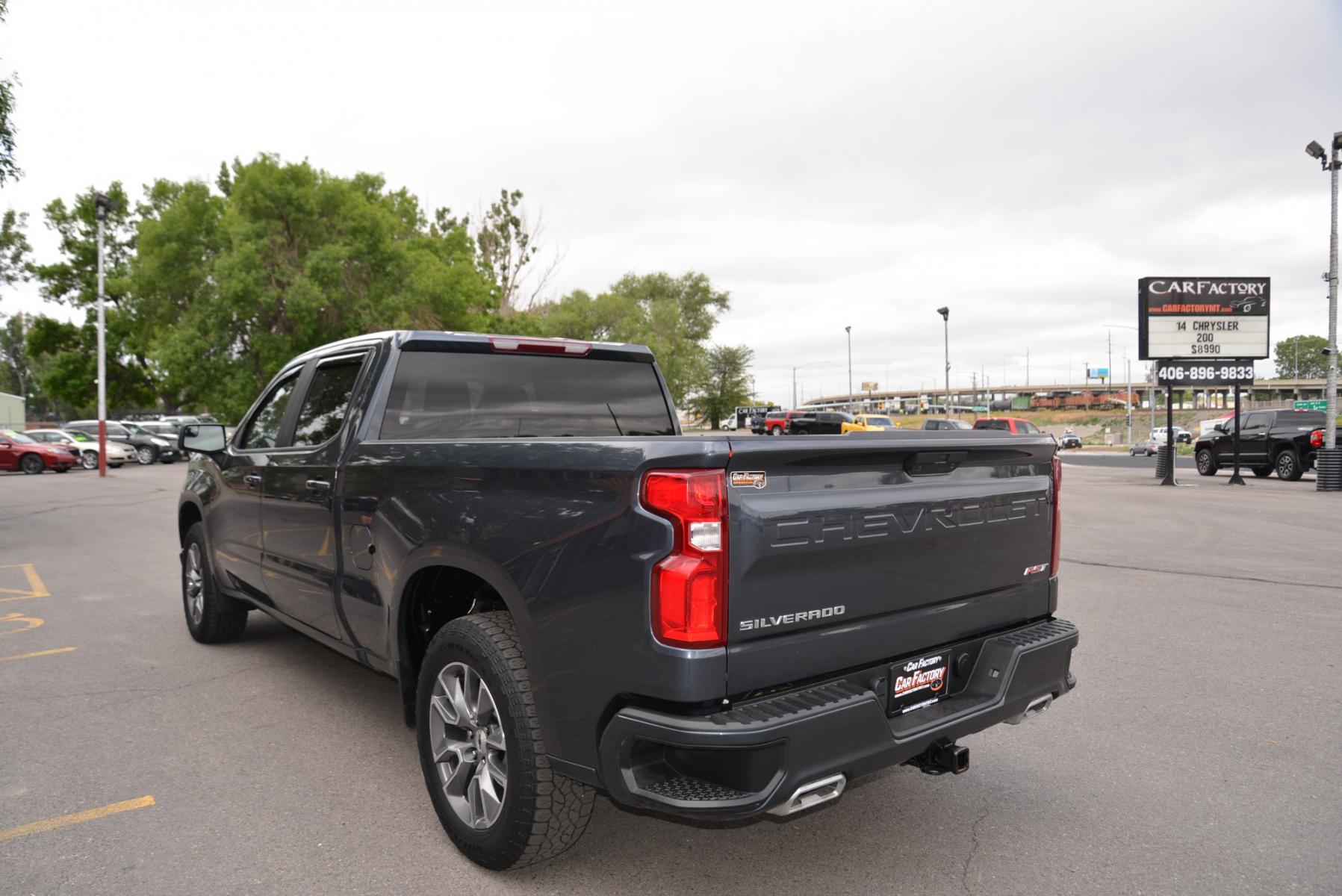2021 Grey /Black Chevrolet Silverado 1500 RST (1GCUYEET1MZ) with an 3.0L Duramax Diesel engine, 10 Speed Automatic transmission, located at 4562 State Avenue, Billings, MT, 59101, (406) 896-9833, 45.769516, -108.526772 - 2021 Chevy 1500 crew cab 4x4, RST with a 3 Liter Duramax engine, 10 speed Automatic , 3 23 rear axle, 7000 Pound Gvwr, with only 30.081 Miles Features include: All star Edition Z71 package Convenience Package Large 8 inch touch screen Chevy mylink Infotainment with Sirius XM , Bluetooth, wit - Photo #8
