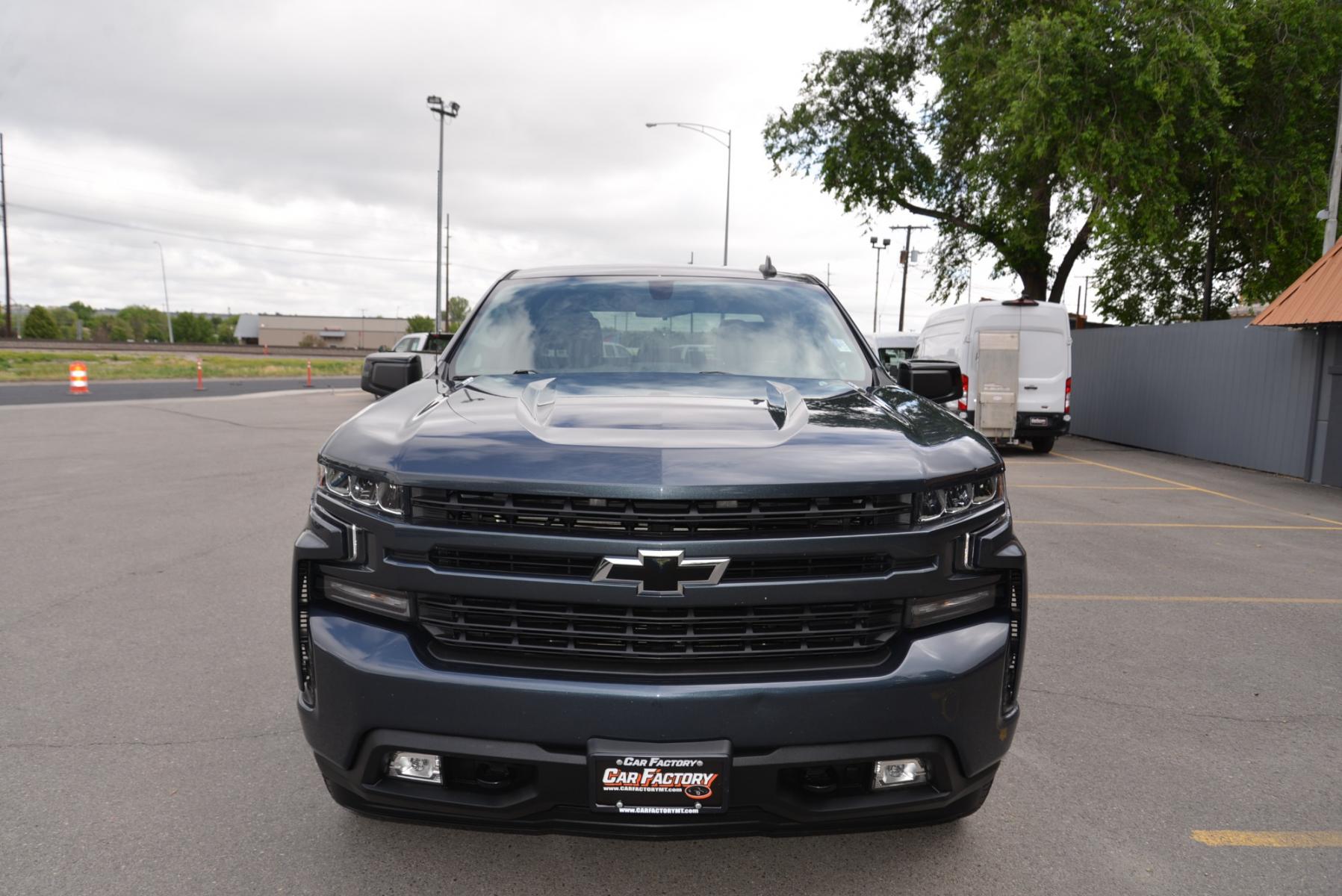 2021 Grey /Black Chevrolet Silverado 1500 RST (1GCUYEET1MZ) with an 3.0L Duramax Diesel engine, 10 Speed Automatic transmission, located at 4562 State Avenue, Billings, MT, 59101, (406) 896-9833, 45.769516, -108.526772 - 2021 Chevy 1500 crew cab 4x4, RST with a 3 Liter Duramax engine, 10 speed Automatic , 3 23 rear axle, 7000 Pound Gvwr, with only 30.081 Miles Features include: All star Edition Z71 package Convenience Package Large 8 inch touch screen Chevy mylink Infotainment with Sirius XM , Bluetooth, wit - Photo #3