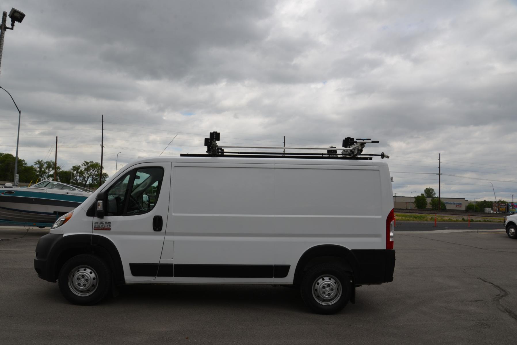 2021 White /Black RAM Promaster (3C6LRVAG6ME) with an 3.6L V6 engine, 6 speed automatic transmission, located at 4562 State Avenue, Billings, MT, 59101, (406) 896-9833, 45.769516, -108.526772 - 2021 Promaster 1500 Cargo Van 3.6L V6, 6 speed automatic, Champion Brand winch with remote, multiple shelving, ladder racking, Uconnect 3 with 5-Inch Display that has bluetooth, Steering-Wheel-Mounted Audio Controls, Air Conditioning, Power windows and locks, Cruise control. The ProMaster has been - Photo #3