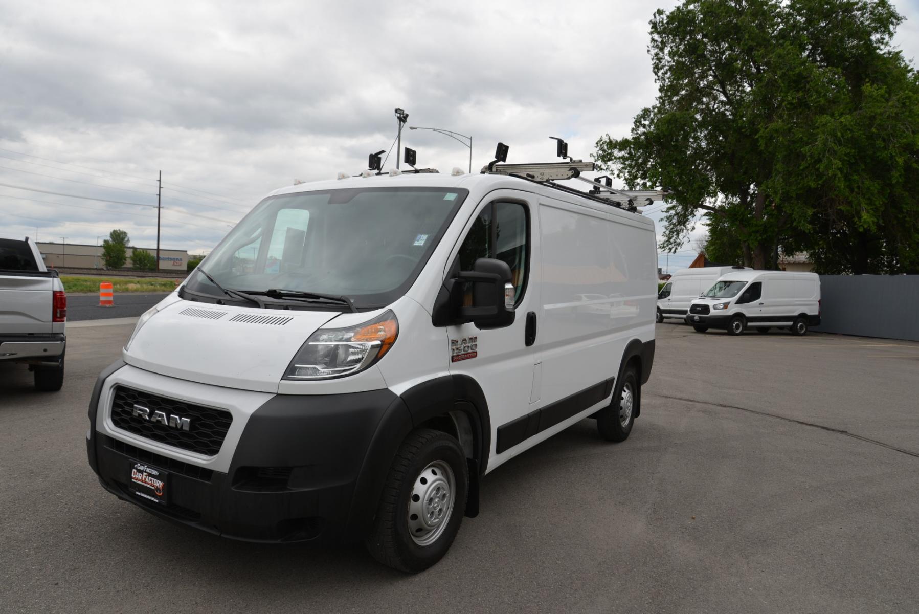 2021 White /Black RAM Promaster (3C6LRVAG6ME) with an 3.6L V6 engine, 6 speed automatic transmission, located at 4562 State Avenue, Billings, MT, 59101, (406) 896-9833, 45.769516, -108.526772 - 2021 Promaster 1500 Cargo Van 3.6L V6, 6 speed automatic, Champion Brand winch with remote, multiple shelving, ladder racking, Uconnect 3 with 5-Inch Display that has bluetooth, Steering-Wheel-Mounted Audio Controls, Air Conditioning, Power windows and locks, Cruise control. The ProMaster has been - Photo #2