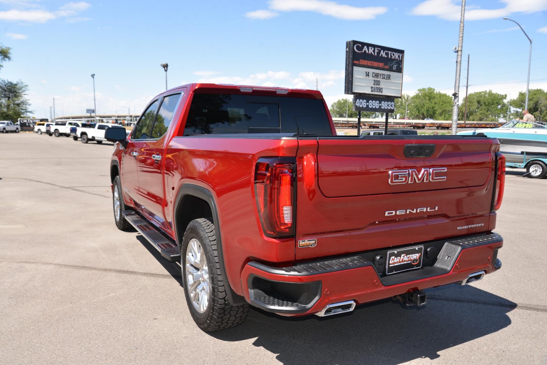 2021 Cayenne Red Tintcoat /Jet Black GMC Sierra 1500 Denali (1GTU9FETXMZ) with an 3.0L Duramax Diesel engine, 10 Speed Automatic transmission, located at 4562 State Avenue, Billings, MT, 59101, (406) 896-9833, 45.769516, -108.526772 - 2021 GMC Sierra 1500 Denali Crew Cab 4x4 with a 3.0 Liter Duramax Turbo Diesel Engine. 10 Speed Automatic Transmission. Denali Premium Suspension with Adaptive Ride Control. Auto-locking Rear Differential, 2-Speed Autotrac Transfer Case, ProGrade Trailering System with Trailering Package with Tra - Photo #11