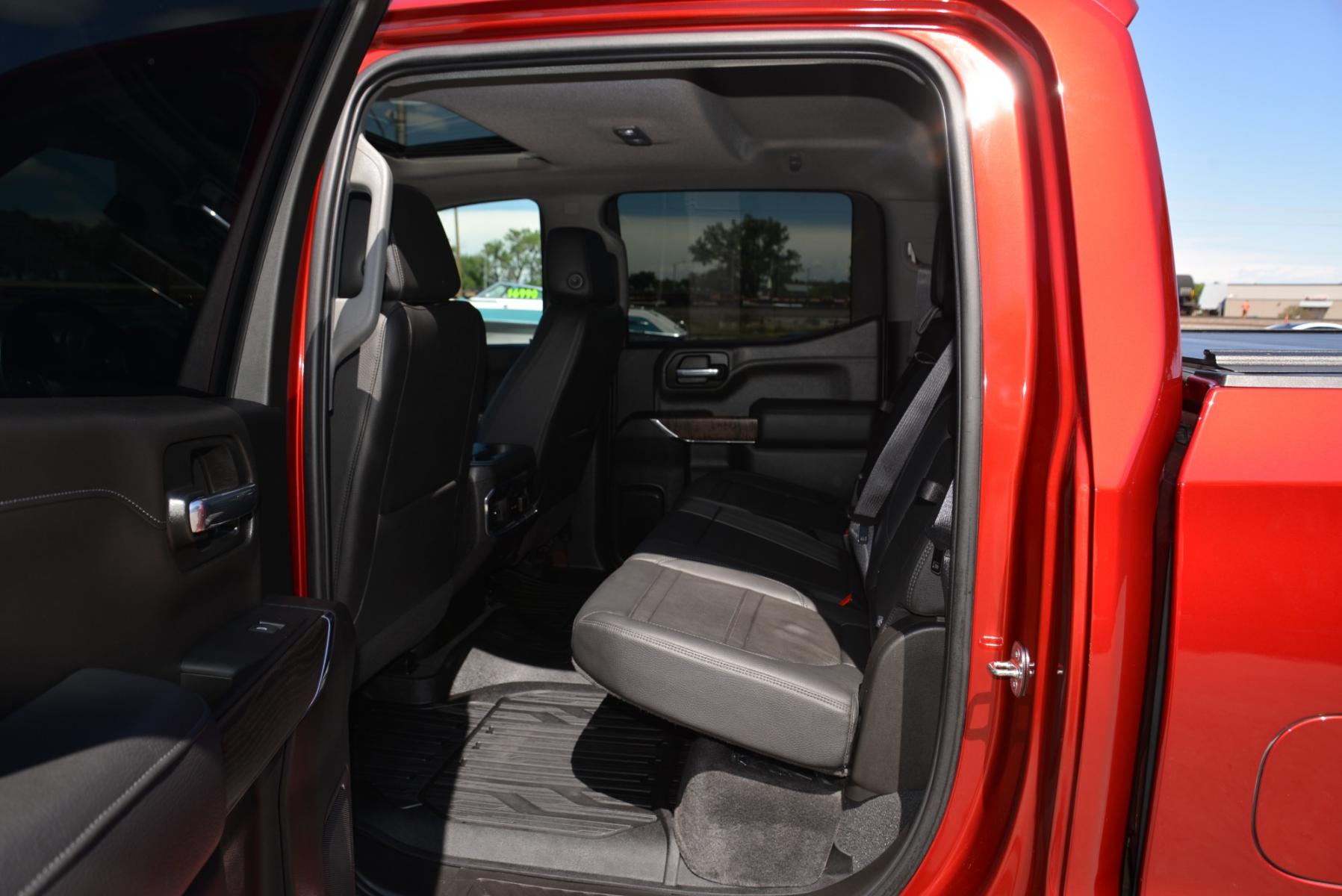 2021 Cayenne Red Tintcoat /Jet Black GMC Sierra 1500 Denali (1GTU9FETXMZ) with an 3.0L Duramax Diesel engine, 10 Speed Automatic transmission, located at 4562 State Avenue, Billings, MT, 59101, (406) 896-9833, 45.769516, -108.526772 - 2021 GMC Sierra 1500 Denali Crew Cab 4x4 with a 3.0 Liter Duramax Turbo Diesel Engine. 10 Speed Automatic Transmission. Denali Premium Suspension with Adaptive Ride Control. Auto-locking Rear Differential, 2-Speed Autotrac Transfer Case, ProGrade Trailering System with Trailering Package with Tra - Photo #23