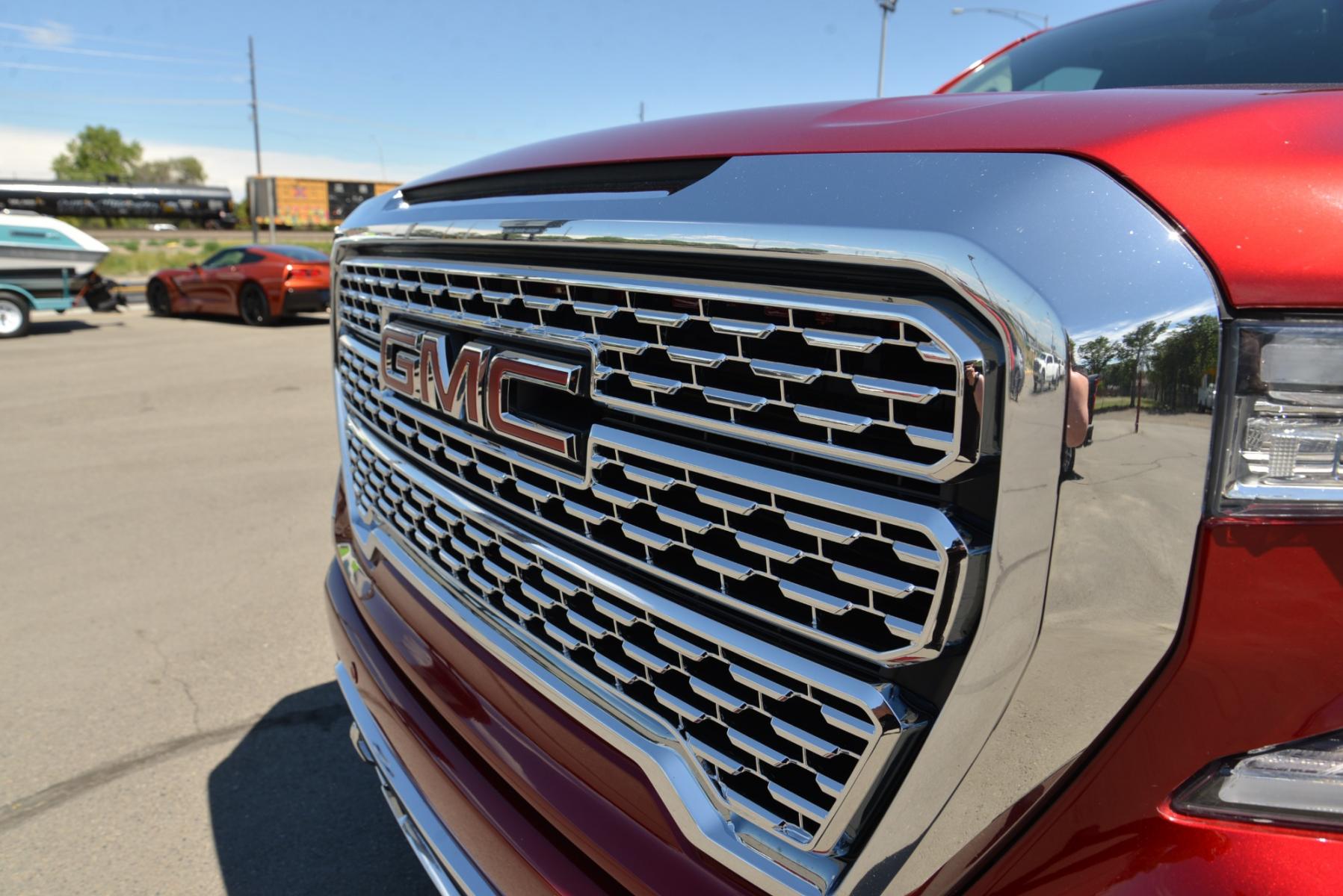 2021 Cayenne Red Tintcoat /Jet Black GMC Sierra 1500 Denali (1GTU9FETXMZ) with an 3.0L Duramax Diesel engine, 10 Speed Automatic transmission, located at 4562 State Avenue, Billings, MT, 59101, (406) 896-9833, 45.769516, -108.526772 - 2021 GMC Sierra 1500 Denali Crew Cab 4x4 with a 3.0 Liter Duramax Turbo Diesel Engine. 10 Speed Automatic Transmission. Denali Premium Suspension with Adaptive Ride Control. Auto-locking Rear Differential, 2-Speed Autotrac Transfer Case, ProGrade Trailering System with Trailering Package with Tra - Photo #42