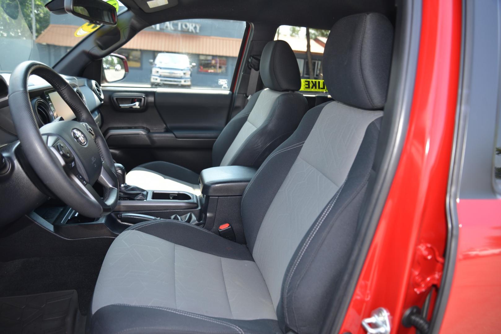 2023 BARCELONA RED METALLIC /Grey Toyota Tacoma TRD OFF-ROAD (3TMCZ5AN5PM) with an 3.5 Liter Atkinson Cycle V6 engine, 6 speed automatic transmission, located at 4562 State Avenue, Billings, MT, 59101, (406) 896-9833, 45.769516, -108.526772 - 2023 Toyota Tacoma Double Cab TRD Off Road 4x4 with a 5 foot bed with a 3.5 Liter Atkinson Cycle V6. 6 Speed Automatic Transmission, 4WDemand: Part-Time 4x4 System with 2 Speed Electronic Controlled Transfer Case, Off-Road Tuned Suspension with Bilstein Shocks, Electronic Controlled Locking Rea - Photo#10