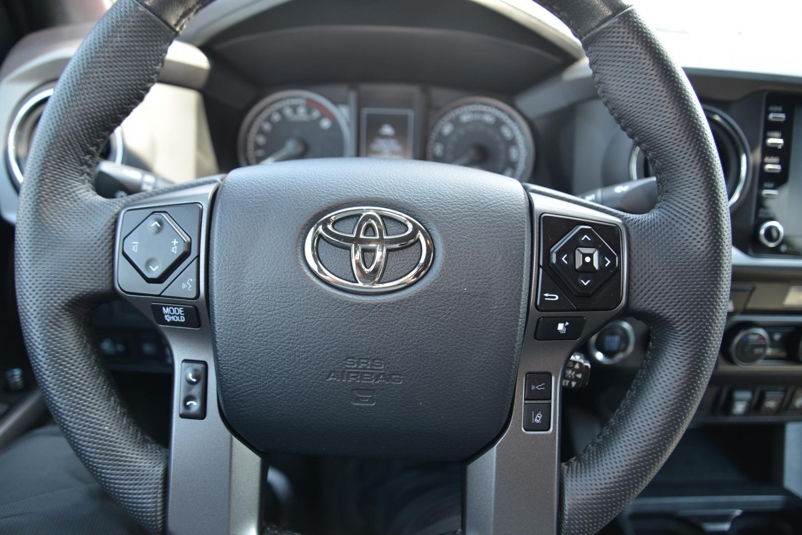 2023 BARCELONA RED METALLIC /Grey Toyota Tacoma TRD OFF-ROAD (3TMCZ5AN5PM) with an 3.5 Liter Atkinson Cycle V6 engine, 6 speed automatic transmission, located at 4562 State Avenue, Billings, MT, 59101, (406) 896-9833, 45.769516, -108.526772 - 2023 Toyota Tacoma Double Cab TRD Off Road 4x4 with a 5 foot bed with a 3.5 Liter Atkinson Cycle V6. 6 Speed Automatic Transmission, 4WDemand: Part-Time 4x4 System with 2 Speed Electronic Controlled Transfer Case, Off-Road Tuned Suspension with Bilstein Shocks, Electronic Controlled Locking Rea - Photo#14