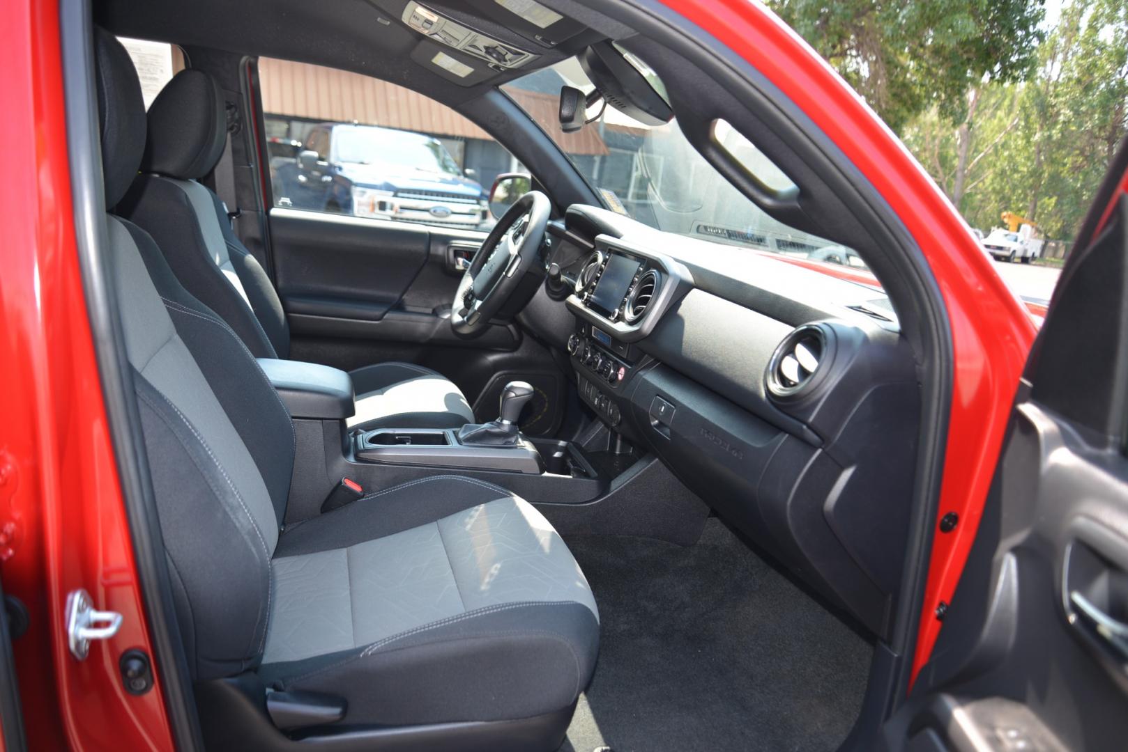 2023 BARCELONA RED METALLIC /Grey Toyota Tacoma TRD OFF-ROAD (3TMCZ5AN5PM) with an 3.5 Liter Atkinson Cycle V6 engine, 6 speed automatic transmission, located at 4562 State Avenue, Billings, MT, 59101, (406) 896-9833, 45.769516, -108.526772 - 2023 Toyota Tacoma Double Cab TRD Off Road 4x4 with a 5 foot bed with a 3.5 Liter Atkinson Cycle V6. 6 Speed Automatic Transmission, 4WDemand: Part-Time 4x4 System with 2 Speed Electronic Controlled Transfer Case, Off-Road Tuned Suspension with Bilstein Shocks, Electronic Controlled Locking Rea - Photo#19