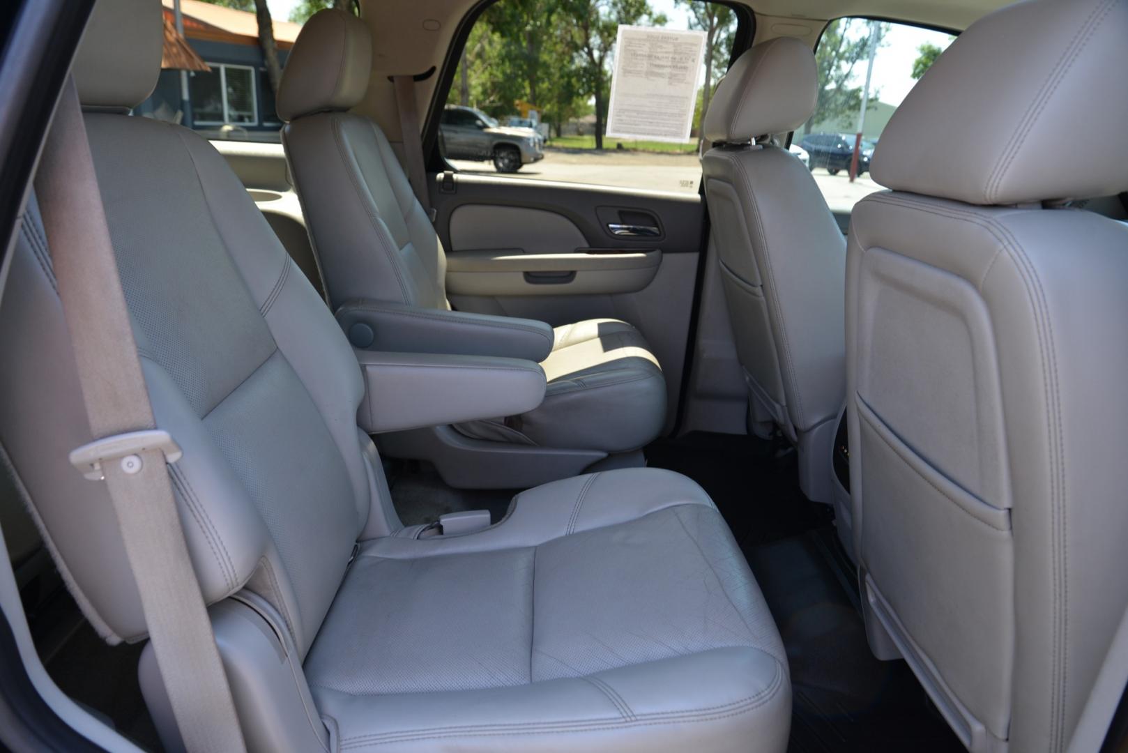 2011 Black Granite Metallic /Light Titanium/Dark Titanium Chevrolet Tahoe LTZ (1GNSKCE03BR) with an 5.3L V8 engine, 6 speed automatic transmission, located at 4562 State Avenue, Billings, MT, 59101, (406) 896-9833, 45.769516, -108.526772 - 2011 Chevy Tahoe 4 Wheel Drive, with a 5.3 Liter V8, 6 Speed automatic transmission,  3.42 ratio Rear Axle, 7300 pound GVWR , Heavy duty locking rear differential and Heavy duty Trailering package Features include LTZ package Sun, Entertainment and destinations package 2nd row captains chairs a - Photo#18