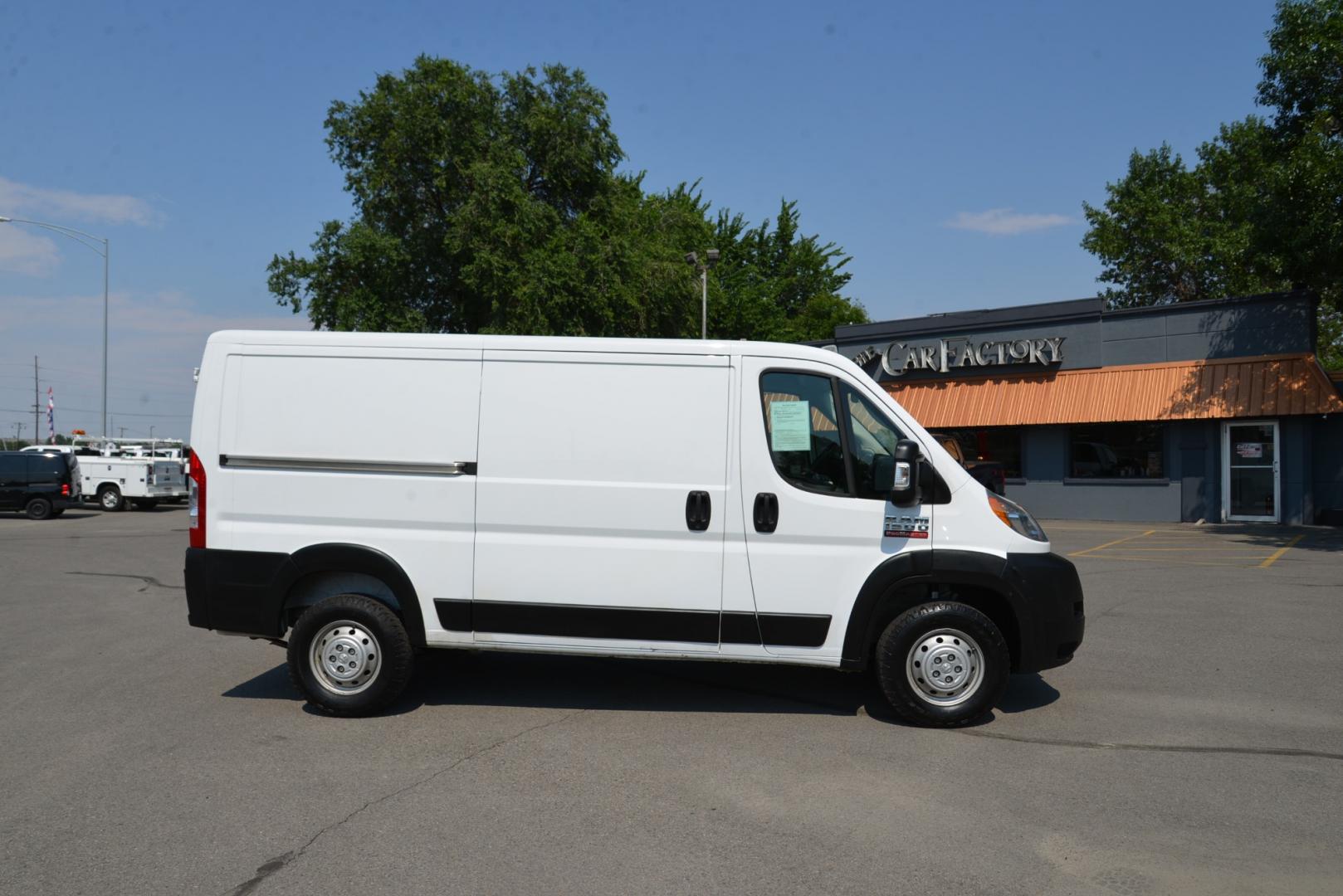 2019 White /Grey RAM Promaster (3C6TRVAG8KE) with an 3.6L V6 engine, 6 speed automatic transmission, located at 4562 State Avenue, Billings, MT, 59101, (406) 896-9833, 45.769516, -108.526772 - Photo#1