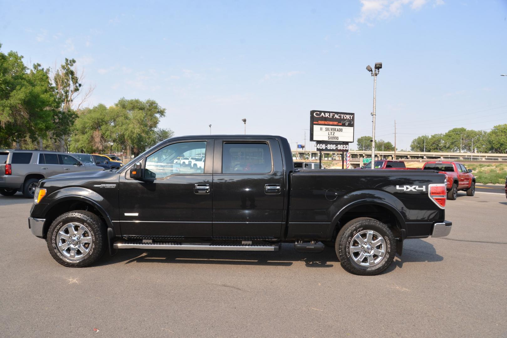 2013 Black /Grey Ford F-150 Lariat (1FTFW1ET5DK) with an 3.5L Ecoboost V6 engine, 6 speed automatic transmission, located at 4562 State Avenue, Billings, MT, 59101, (406) 896-9833, 45.769516, -108.526772 - Photo#8