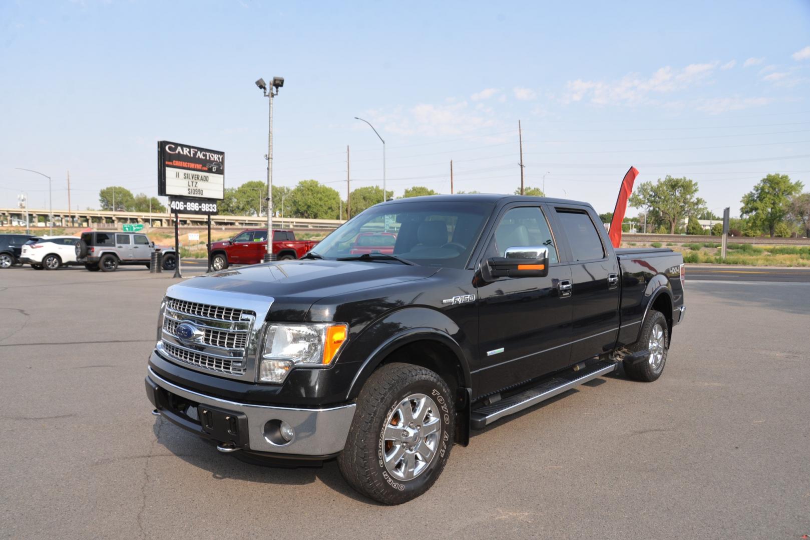 2013 Black /Grey Ford F-150 Lariat (1FTFW1ET5DK) with an 3.5L Ecoboost V6 engine, 6 speed automatic transmission, located at 4562 State Avenue, Billings, MT, 59101, (406) 896-9833, 45.769516, -108.526772 - Photo#7