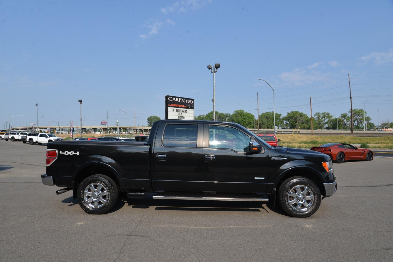 2013 Black /Grey Ford F-150 Lariat (1FTFW1ET5DK) with an 3.5L Ecoboost V6 engine, 6 speed automatic transmission, located at 4562 State Avenue, Billings, MT, 59101, (406) 896-9833, 45.769516, -108.526772 - Photo#1