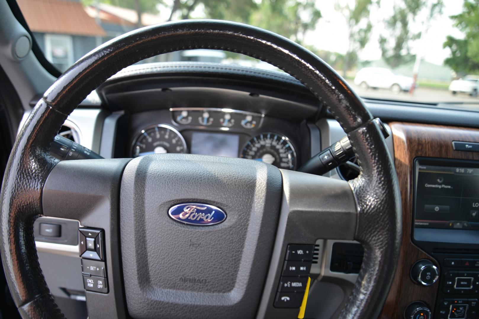 2013 Black /Grey Ford F-150 Lariat (1FTFW1ET5DK) with an 3.5L Ecoboost V6 engine, 6 speed automatic transmission, located at 4562 State Avenue, Billings, MT, 59101, (406) 896-9833, 45.769516, -108.526772 - Photo#25