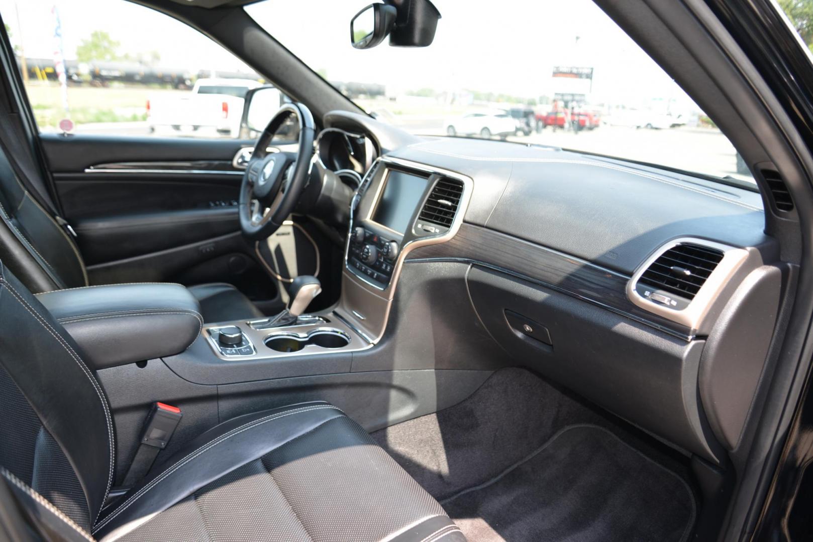 2017 /Black Jeep Grand Cherokee Overland 4WD (1C4RJFCT3HC) with an 5.7L V8 OHV 16V engine, 8A transmission, located at 4562 State Avenue, Billings, MT, 59101, (406) 896-9833, 45.769516, -108.526772 - 2017 Jeep Grand Cherokee Overland 4x4 This Overland is a 1 Owner SUV, There are no accidents reported on the vehicle history report. The Jeep Runs and Drives nicely, The Tires are in good shape and everything On The Grand Cherokee works as it should It has the Upgraded option of the 5.7 Liter He - Photo#24