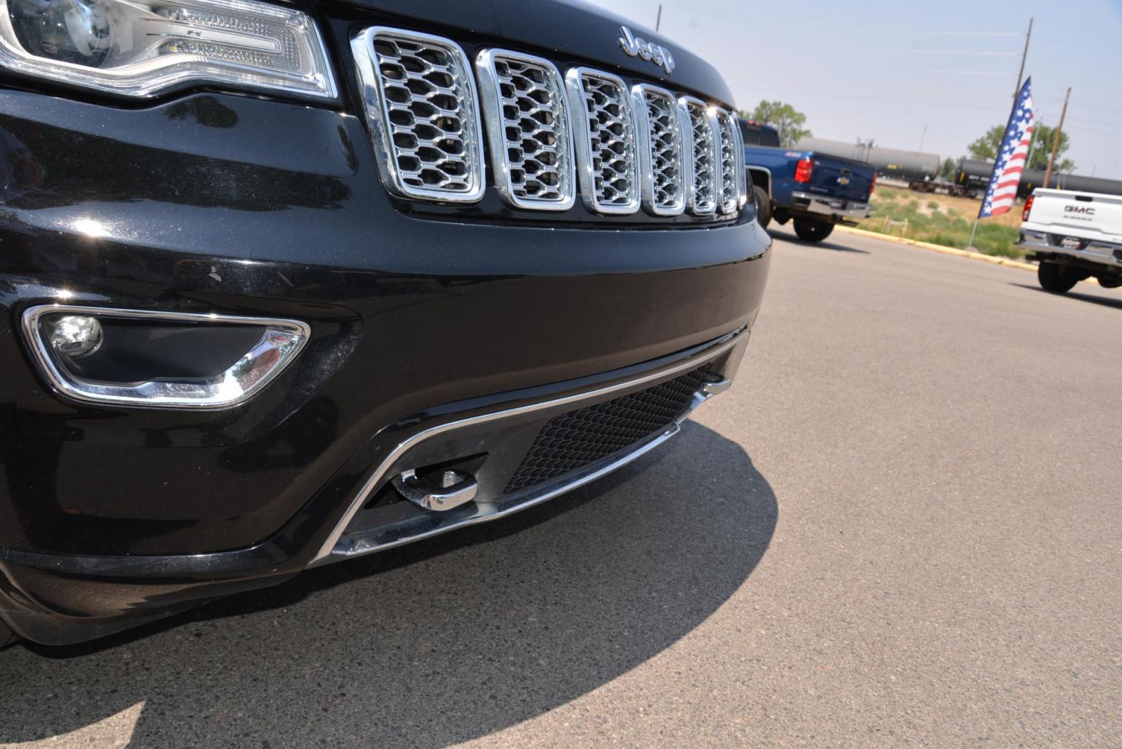 2017 /Black Jeep Grand Cherokee Overland 4WD (1C4RJFCT3HC) with an 5.7L V8 OHV 16V engine, 8A transmission, located at 4562 State Avenue, Billings, MT, 59101, (406) 896-9833, 45.769516, -108.526772 - 2017 Jeep Grand Cherokee Overland 4x4 This Overland is a 1 Owner SUV, There are no accidents reported on the vehicle history report. The Jeep Runs and Drives nicely, The Tires are in good shape and everything On The Grand Cherokee works as it should It has the Upgraded option of the 5.7 Liter He - Photo#10