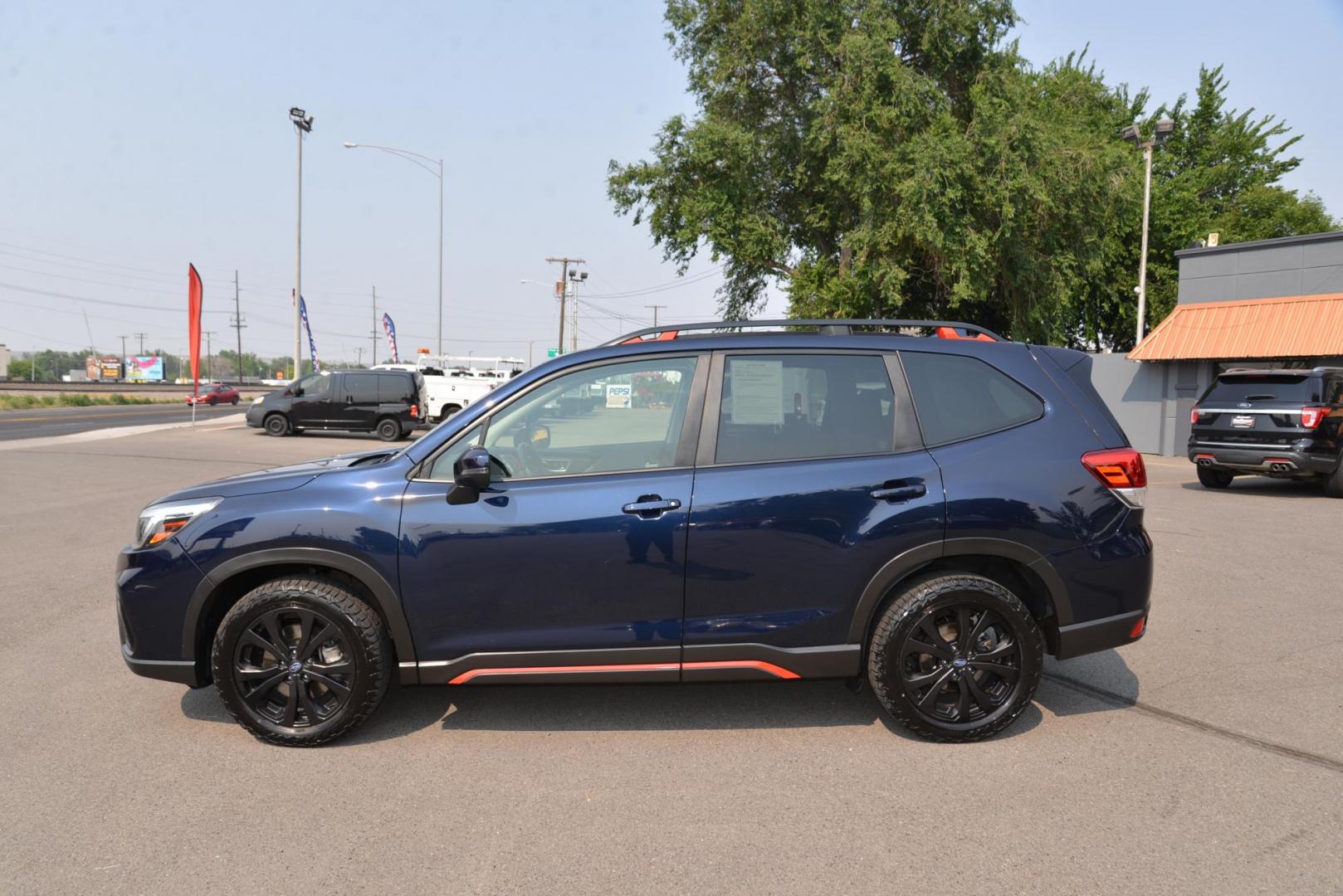 2020 /Grey/Orange Subaru Forester Sport (JF2SKALC8LH) with an 2.5L H4 SOHC 16V engine, CVT transmission, located at 4562 State Avenue, Billings, MT, 59101, (406) 896-9833, 45.769516, -108.526772 - This is a Local Trade In, It is a 3 owner Montana Vehicle, The history report shows prior maintenance on the Subaru, also there are no accidents reported on the history report. The tires are in good shape and are all terrain style but it still rides smooth and quiet. You will love how this Forester - Photo#2