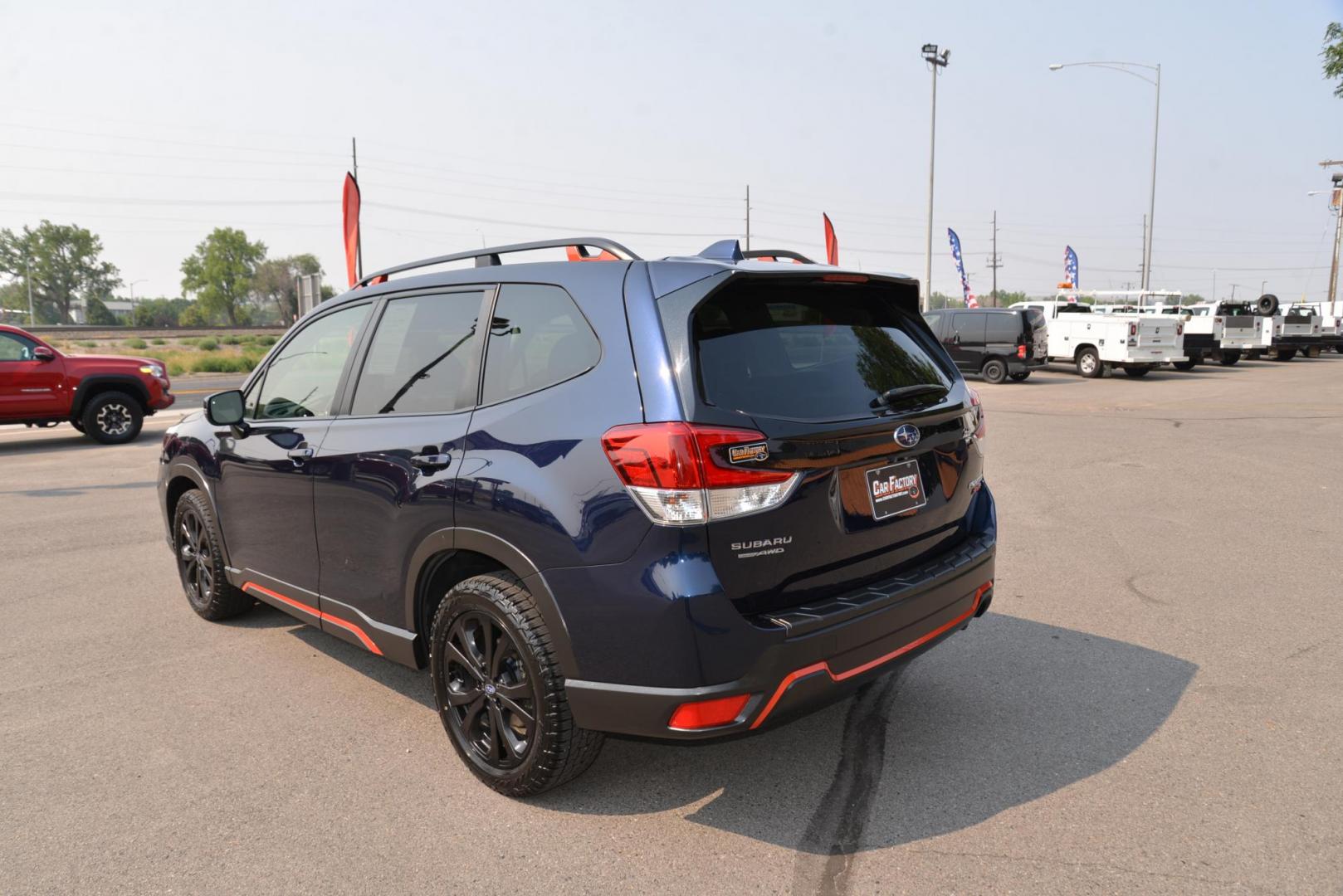 2020 /Grey/Orange Subaru Forester Sport (JF2SKALC8LH) with an 2.5L H4 SOHC 16V engine, CVT transmission, located at 4562 State Avenue, Billings, MT, 59101, (406) 896-9833, 45.769516, -108.526772 - This is a Local Trade In, It is a 3 owner Montana Vehicle, The history report shows prior maintenance on the Subaru, also there are no accidents reported on the history report. The tires are in good shape and are all terrain style but it still rides smooth and quiet. You will love how this Forester - Photo#3