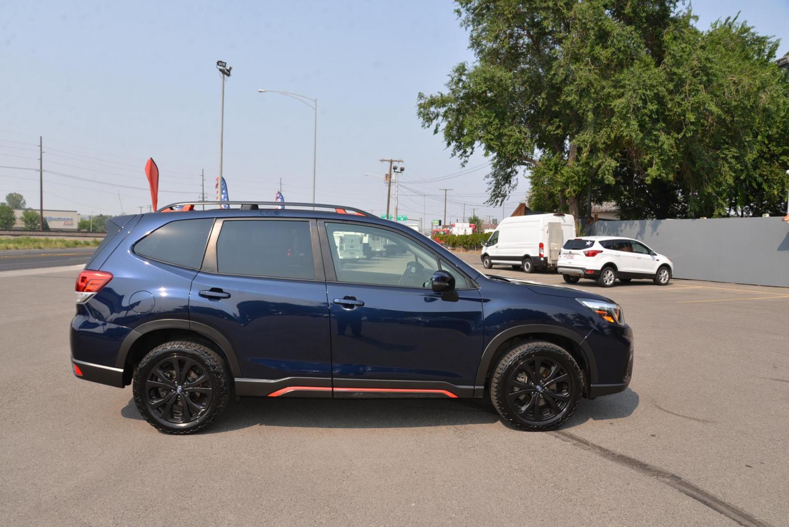 2020 /Grey/Orange Subaru Forester Sport (JF2SKALC8LH) with an 2.5L H4 SOHC 16V engine, CVT transmission, located at 4562 State Avenue, Billings, MT, 59101, (406) 896-9833, 45.769516, -108.526772 - This is a Local Trade In, It is a 3 owner Montana Vehicle, The history report shows prior maintenance on the Subaru, also there are no accidents reported on the history report. The tires are in good shape and are all terrain style but it still rides smooth and quiet. You will love how this Forester - Photo#7