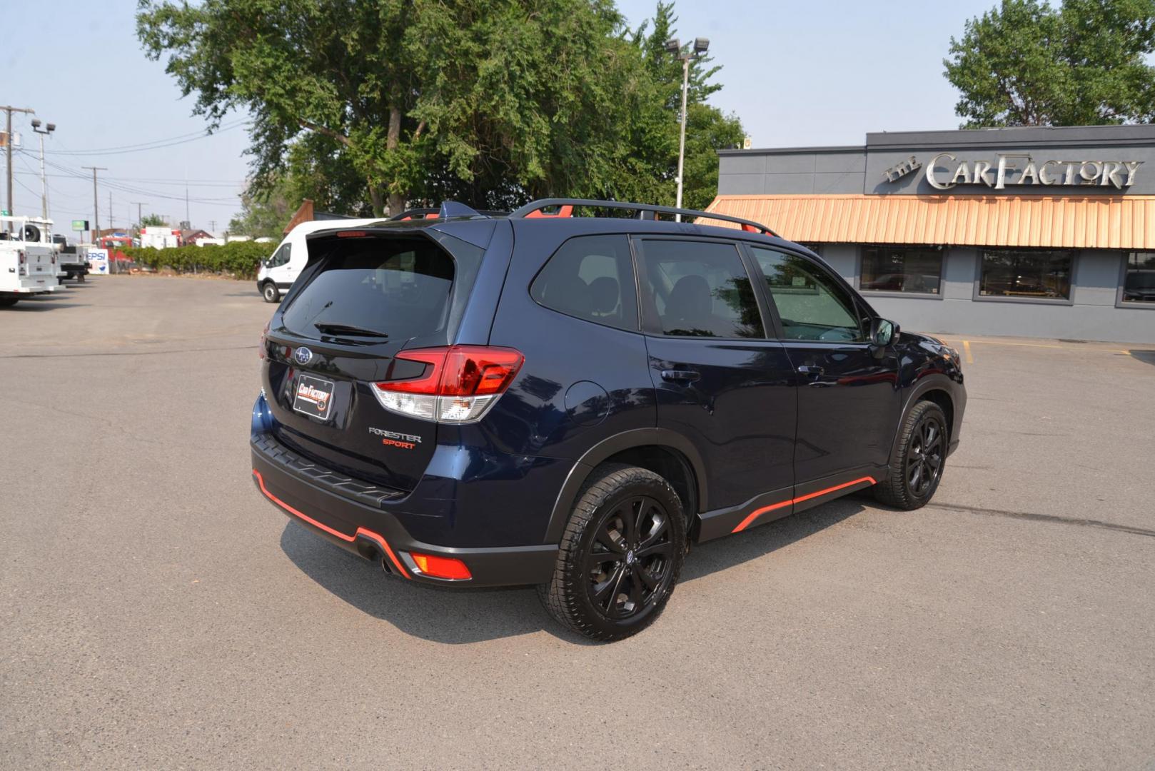 2020 /Grey/Orange Subaru Forester Sport (JF2SKALC8LH) with an 2.5L H4 SOHC 16V engine, CVT transmission, located at 4562 State Avenue, Billings, MT, 59101, (406) 896-9833, 45.769516, -108.526772 - This is a Local Trade In, It is a 3 owner Montana Vehicle, The history report shows prior maintenance on the Subaru, also there are no accidents reported on the history report. The tires are in good shape and are all terrain style but it still rides smooth and quiet. You will love how this Forester - Photo#8