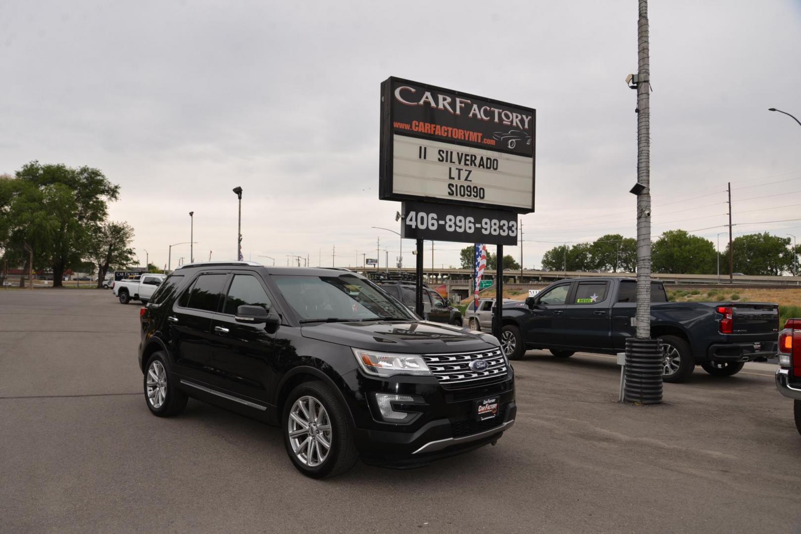 2016 black /Black Ford Explorer Limited 4WD (1FM5K8F81GG) with an 3.5L V6 DOHC 24V engine, 6-Speed Automatic transmission, located at 4562 State Avenue, Billings, MT, 59101, (406) 896-9833, 45.769516, -108.526772 - 2016 Ford Explorer Limited 4x4 This SUV is a local Trade In , it is a 2 owner vehicle , it has been in Montana the majority of its life. the tires are in good shape, you can see just by looking at it that the previous owner has taken good care of the vehicle. It runs and drives smoothly, and the A - Photo#1